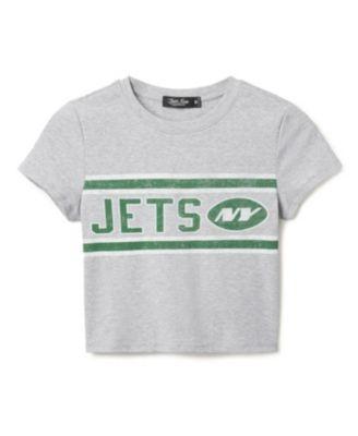 Women's NFL New York Jets Sideline Baby Tee by JUNK FOOD CLOTHING