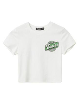Women's NFL Philadelphia Eagles Cheers Baby Tee by JUNK FOOD CLOTHING
