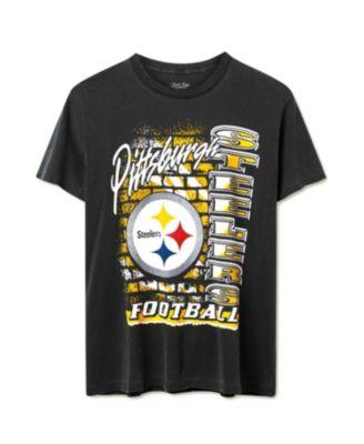 Women's NFL Pittsburgh Steelers Brick Vintage Tee by JUNK FOOD CLOTHING