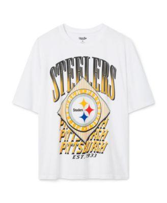 Women's NFL Pittsburgh Steelers Oversized Tee by JUNK FOOD CLOTHING