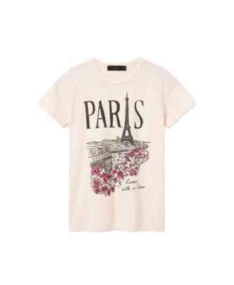 Women's Paris Room with a View Original Tee by JUNK FOOD CLOTHING