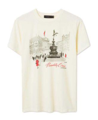 Women's Piccadelly Circus London Vintage Tee by JUNK FOOD CLOTHING