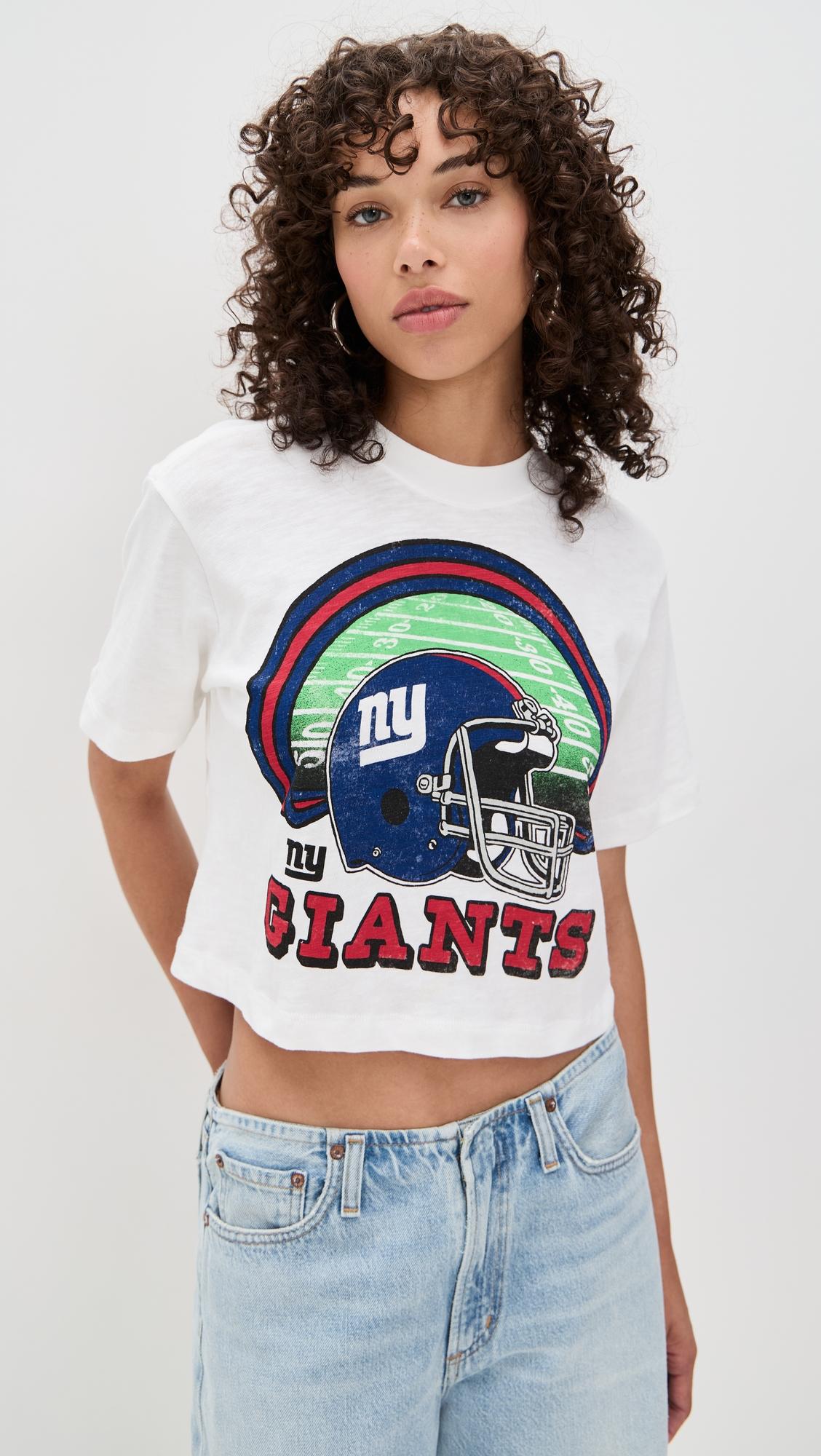 Giants Game Time MN Crop Tee by JUNK FOOD