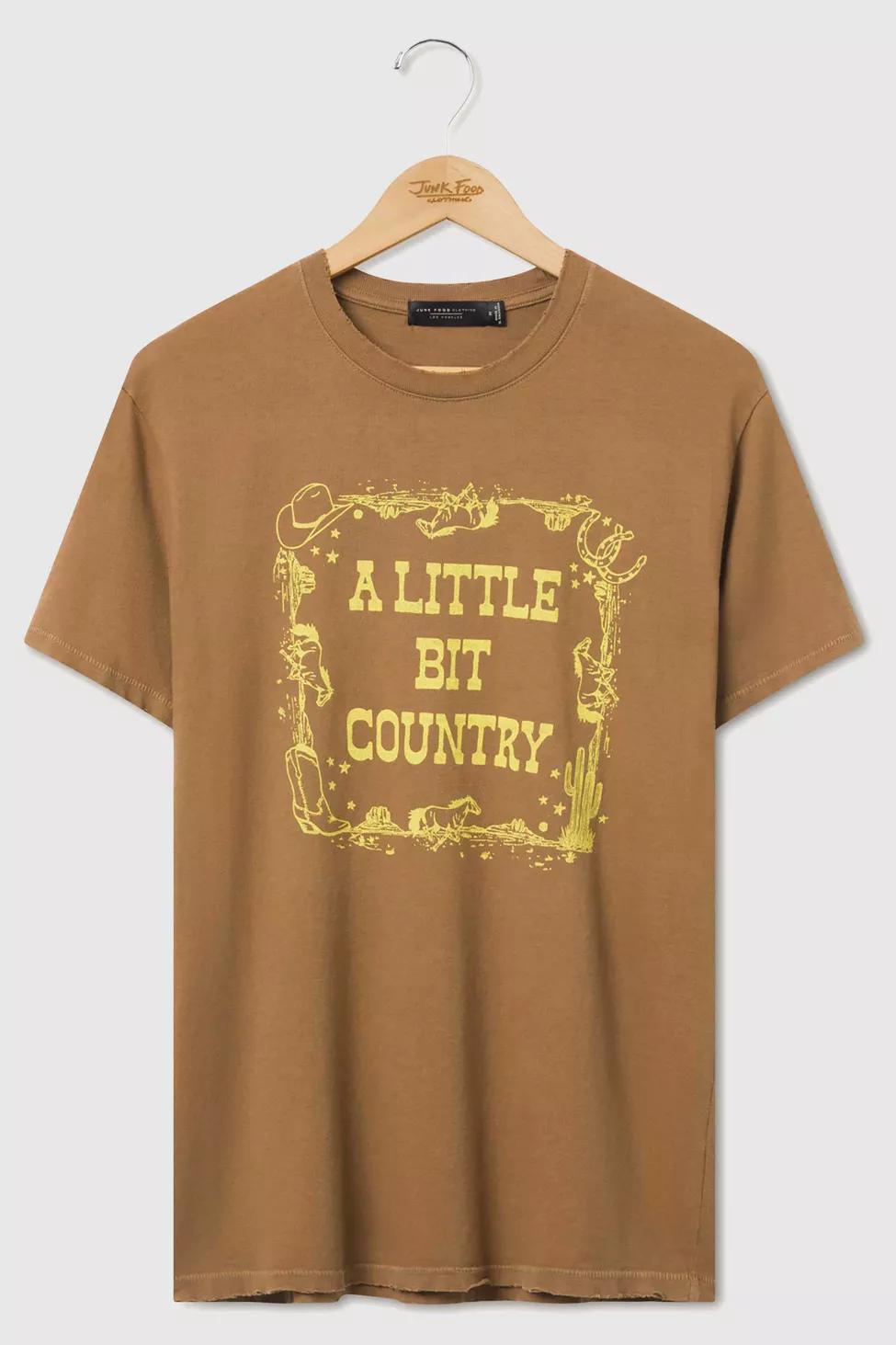 Junk Food A Little Bit Country Tee by JUNK FOOD