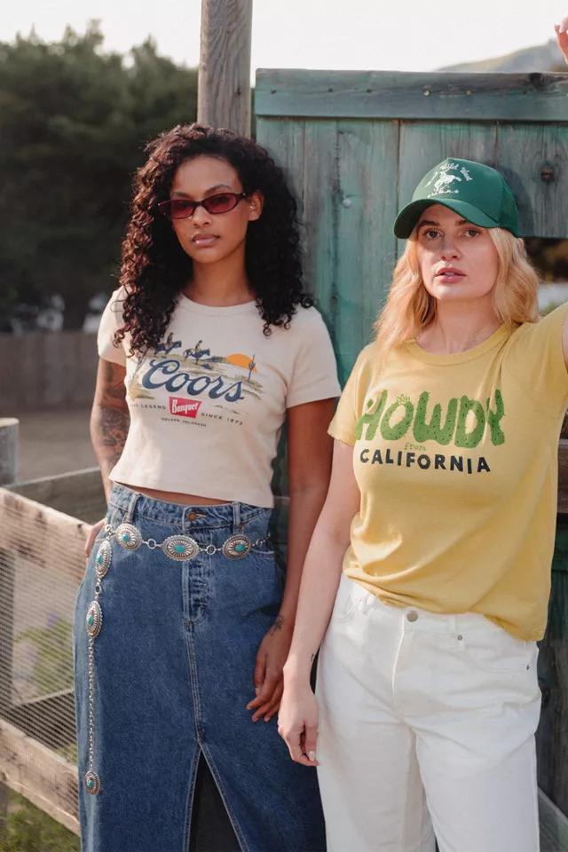 Junk Food Coors Golden Beer Baby Tee by JUNK FOOD