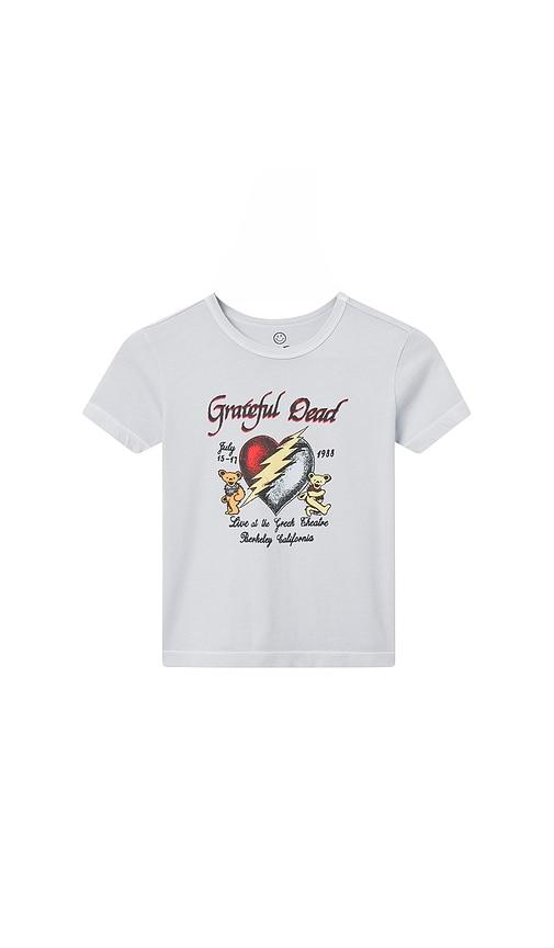Junk Food Kids Grateful Dead Live 1988 Tee in Baby Blue by JUNK FOOD