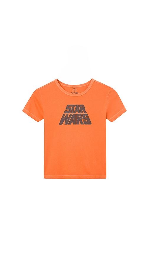Junk Food Kids Star Wars May The Force Be With You Tee in Burnt Orange by JUNK FOOD