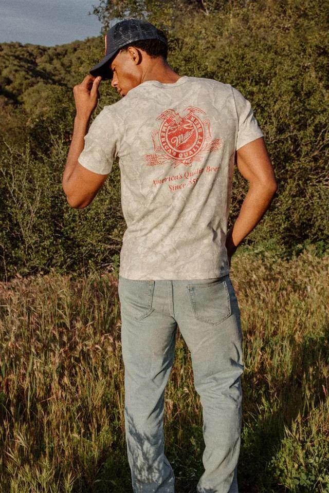 Junk Food Miller High Life Camo Flea Market Tee by JUNK FOOD