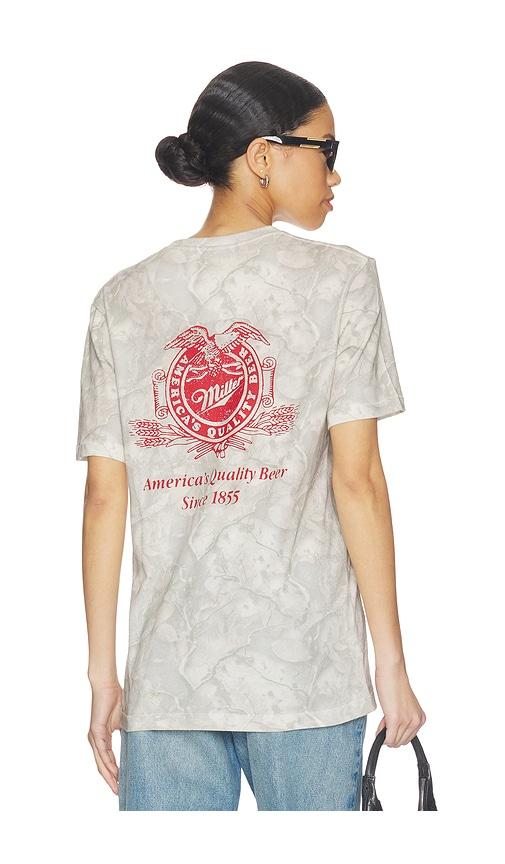 Junk Food Miller High Life Tee in Grey by JUNK FOOD