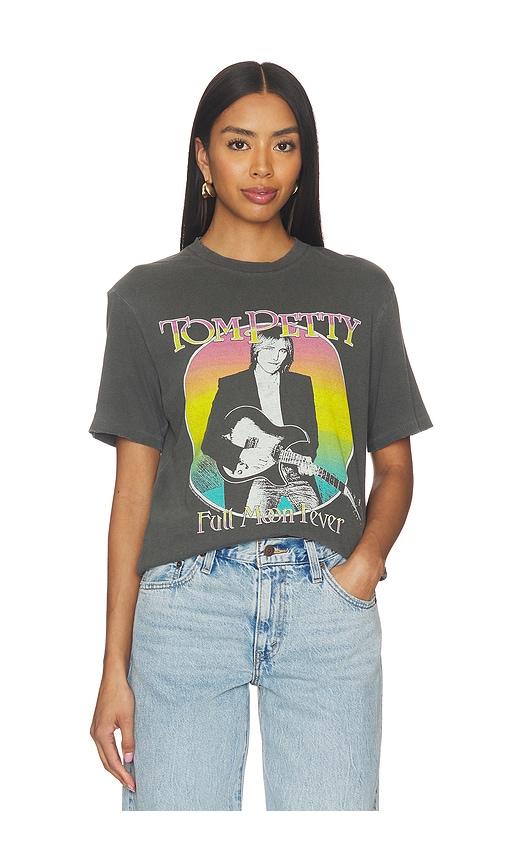 Junk Food Tom Petty Full Moon Fever Tee in Black by JUNK FOOD