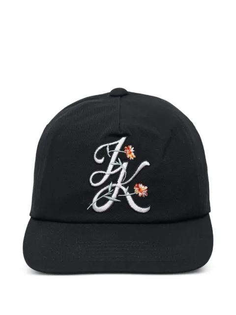 embroidery-detail cotton cap by JUNTAE KIM