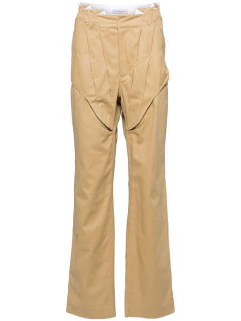 gathered corset trousers by JUNTAE KIM