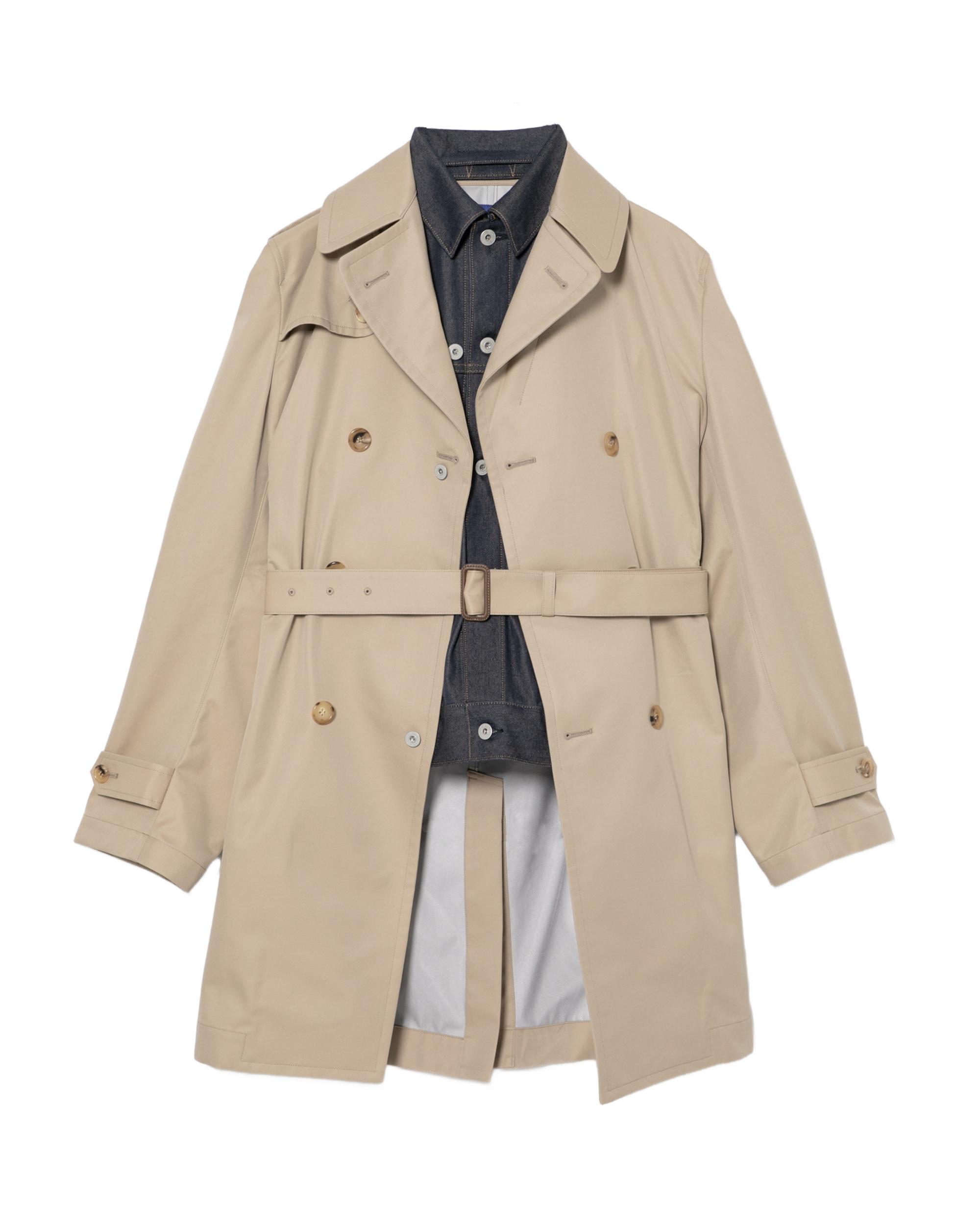 Belted trench coat by JUNYA WATANABE