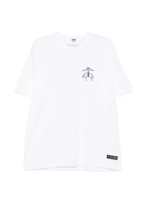 Brooks Brothers logo-print T-shirt by JUNYA WATANABE