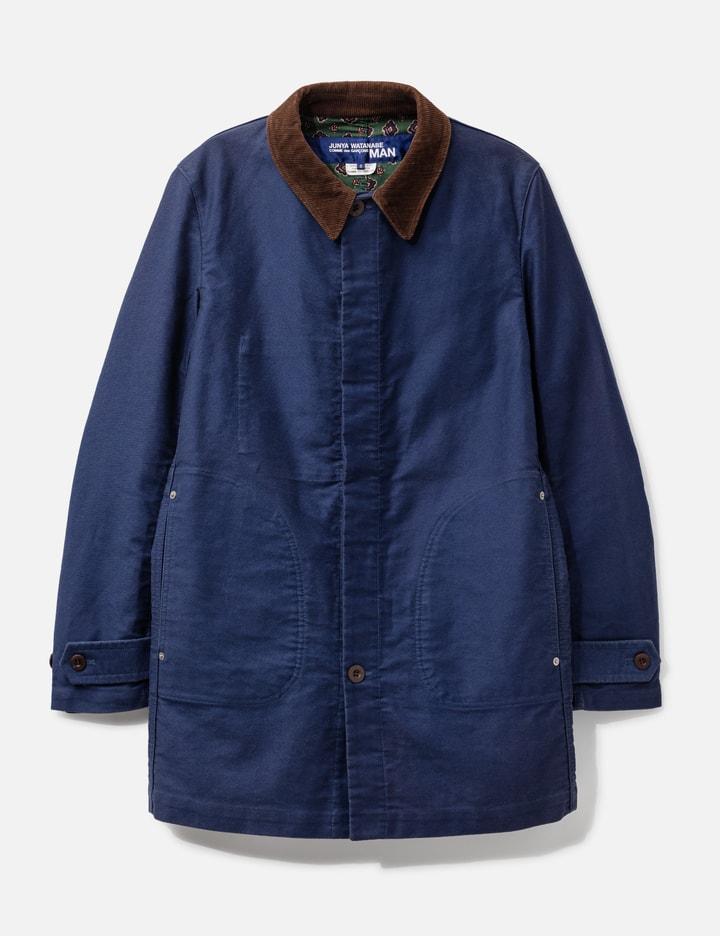 Comme Des Garçons Hervier Production Balmacaan Coat by JUNYA WATANABE