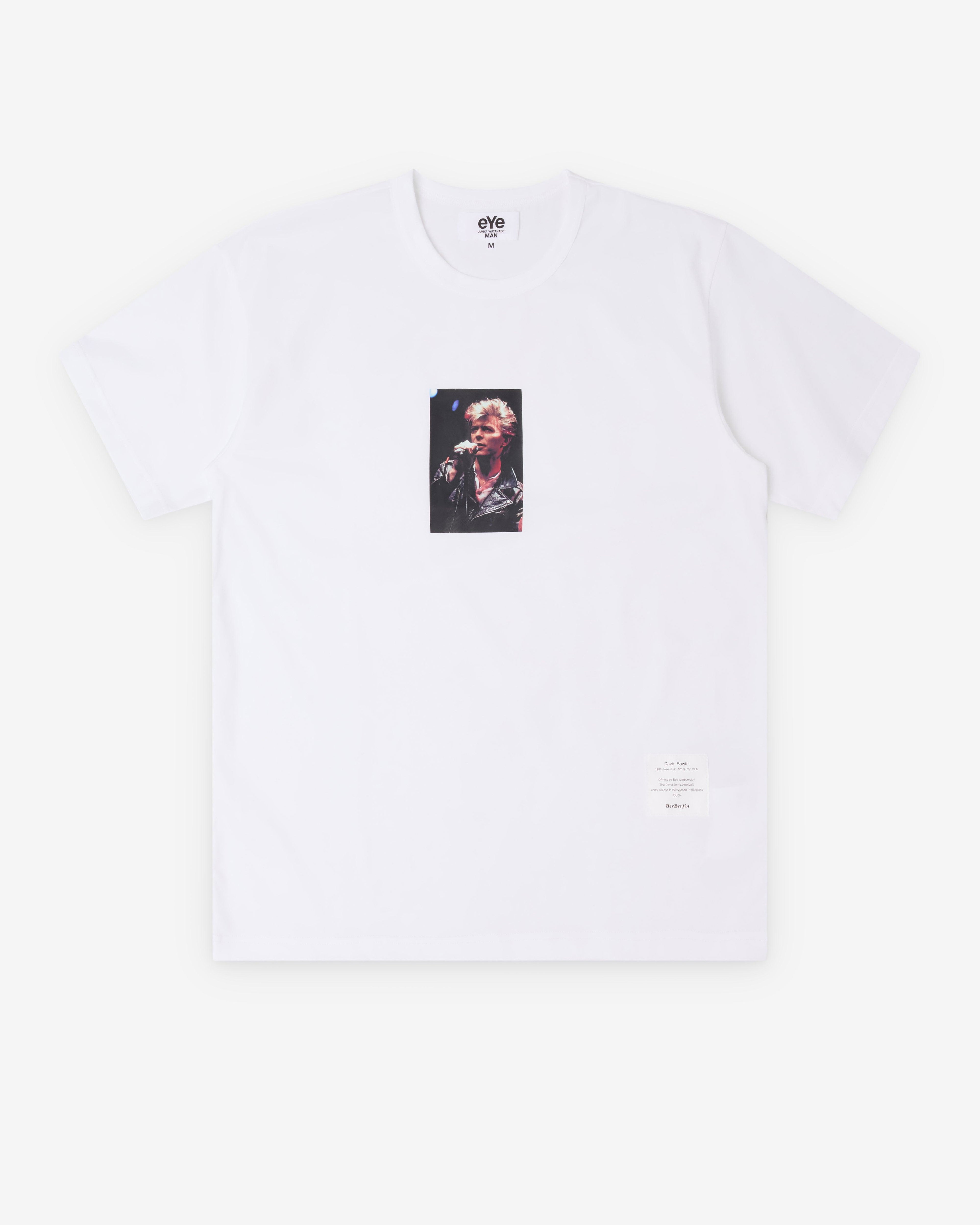 EYE Junya Watanabe Man - Men's BerBerJin David Bowie T-Shirt - (White) by JUNYA WATANABE