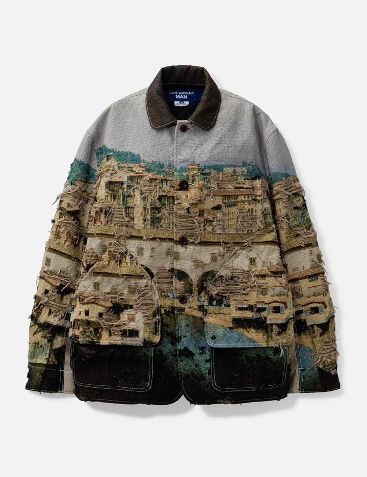 Gobelin Weave Button Up Blouson by JUNYA WATANABE