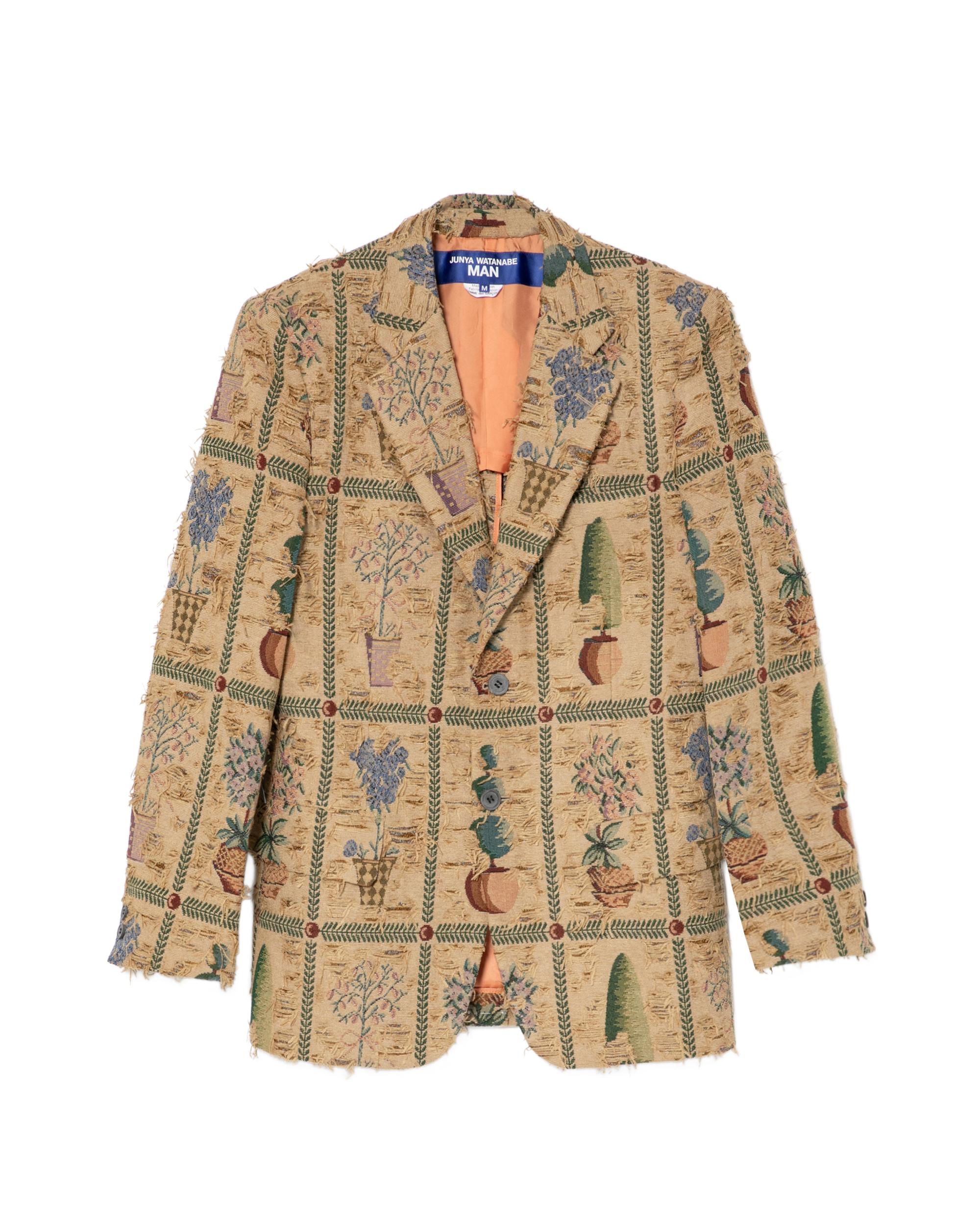 Graphic blazer by JUNYA WATANABE