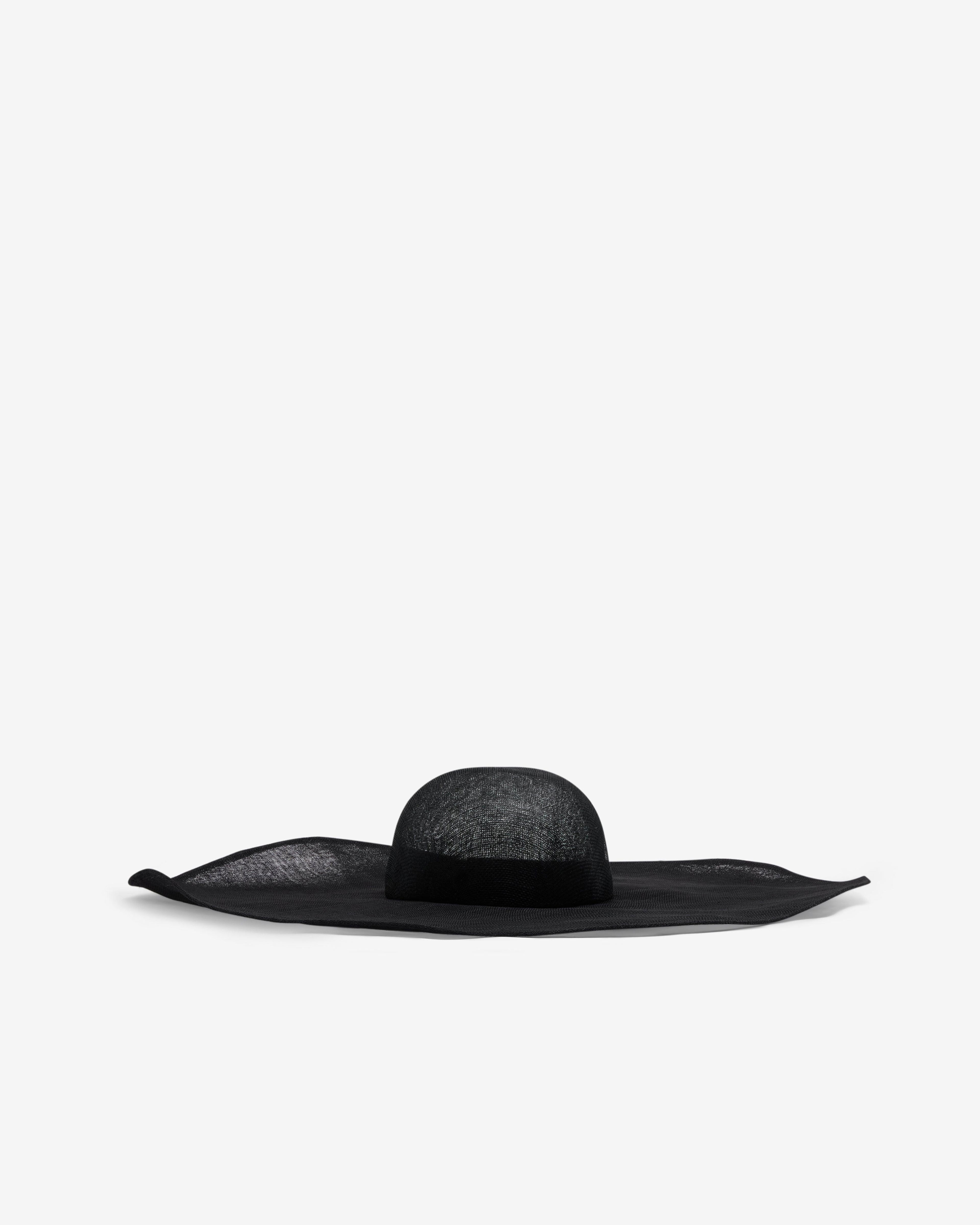 Junya Watanabe - Floppy Brimmed Hat - (Black) by JUNYA WATANABE