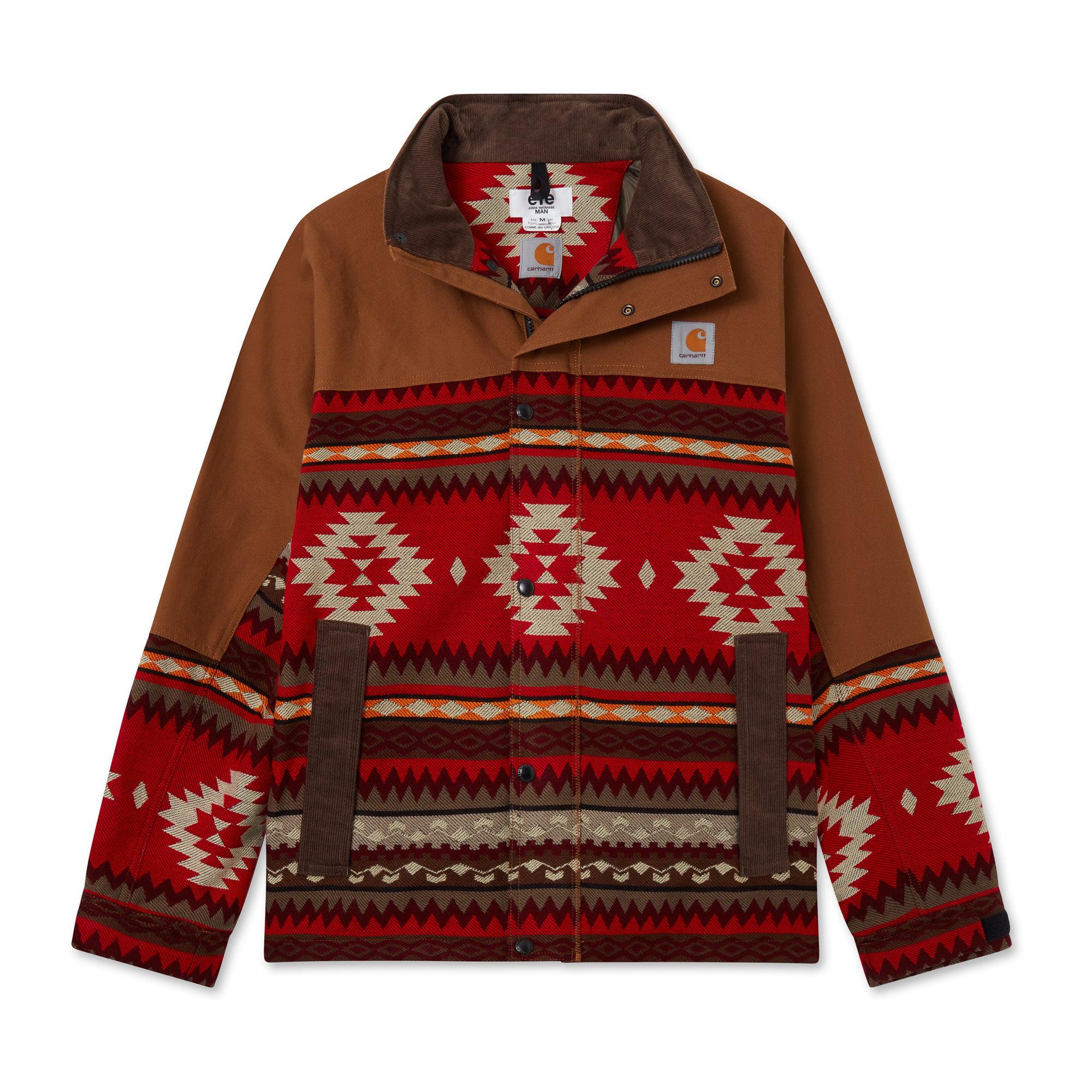 Junya Watanabe MAN - Carhartt Moqui Jacket - (Brown/Red) by JUNYA WATANABE