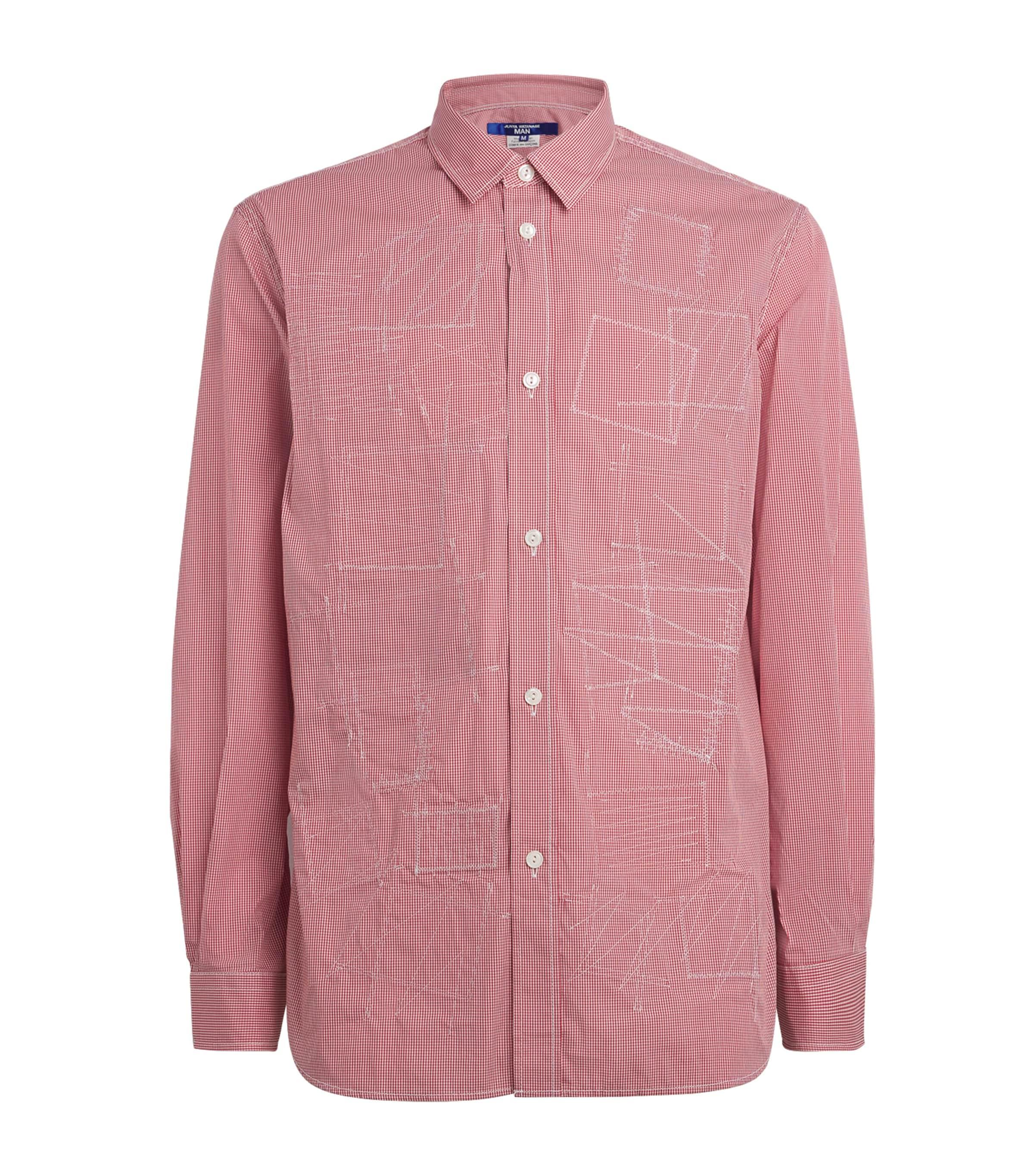 Junya Watanabe MAN Gingham Stitched Shirt by JUNYA WATANABE