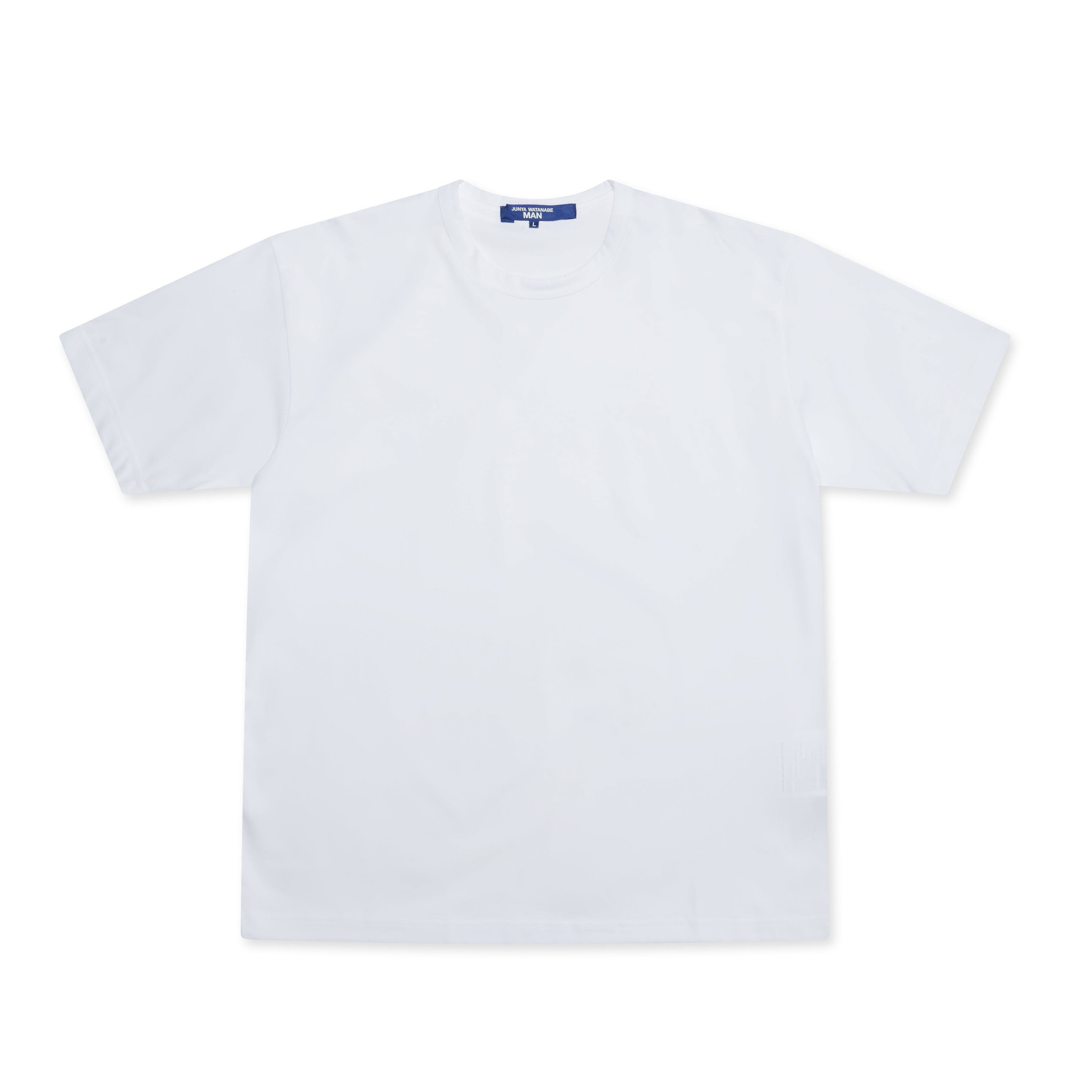 Junya Watanabe MAN - Tight Knit Cotton T-Shirt - (White) by JUNYA WATANABE