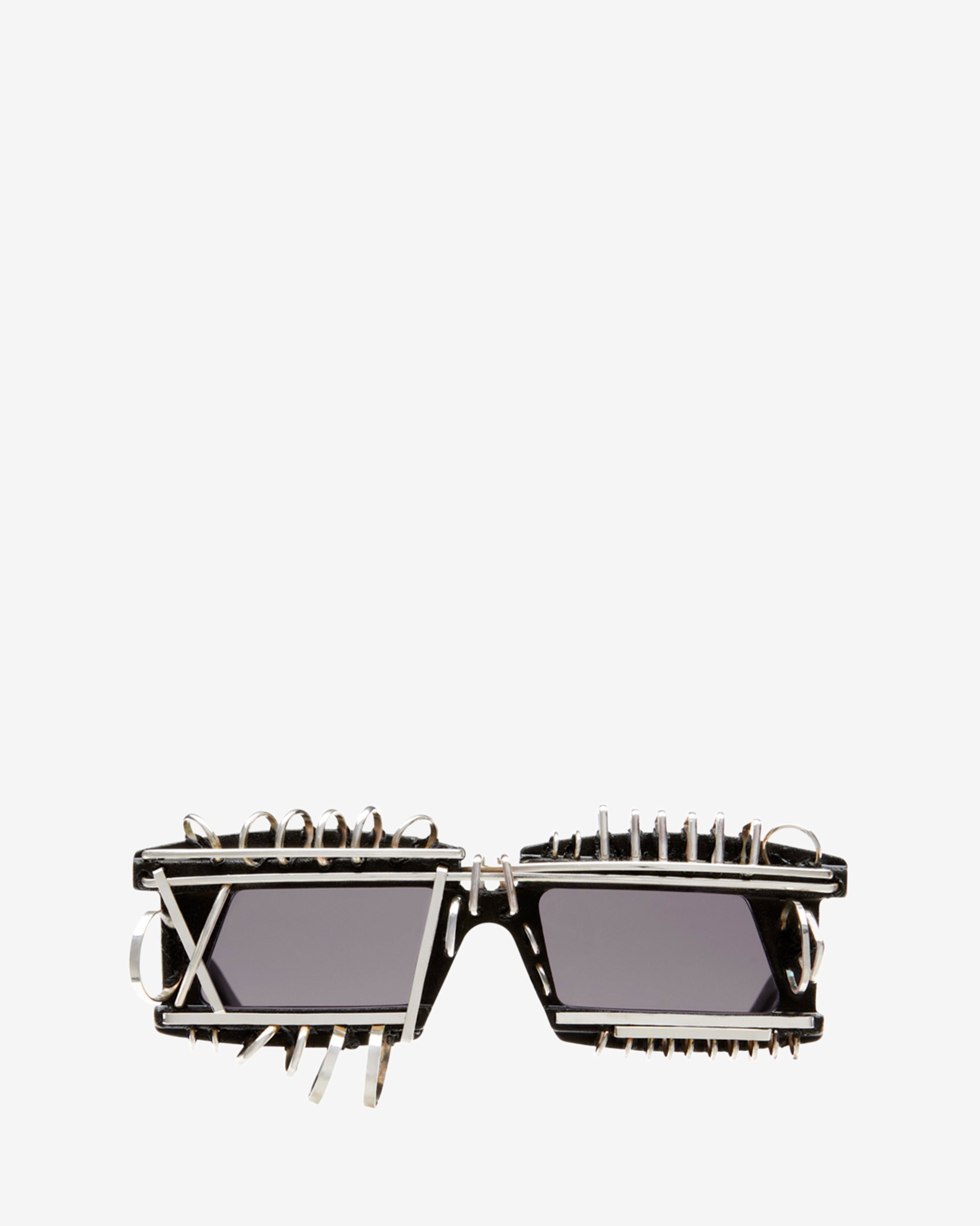 Junya Watanabe Man - Kuboraum Men's Mask X21 Silver Sunglasses - (Black) by JUNYA WATANABE