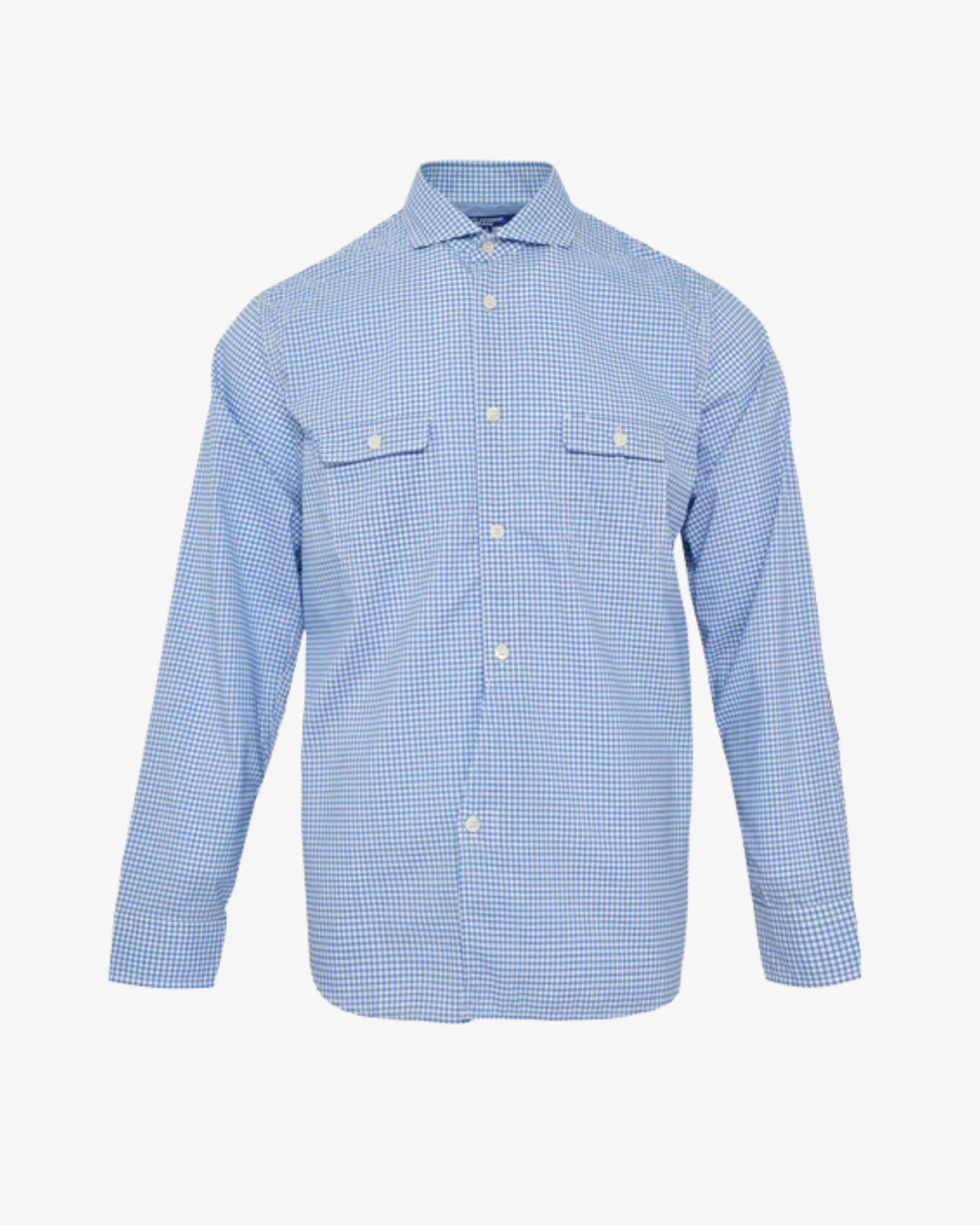 Junya Watanabe Man  - Men's Checkered Long Sleeve Shirt - (Stripes) by JUNYA WATANABE