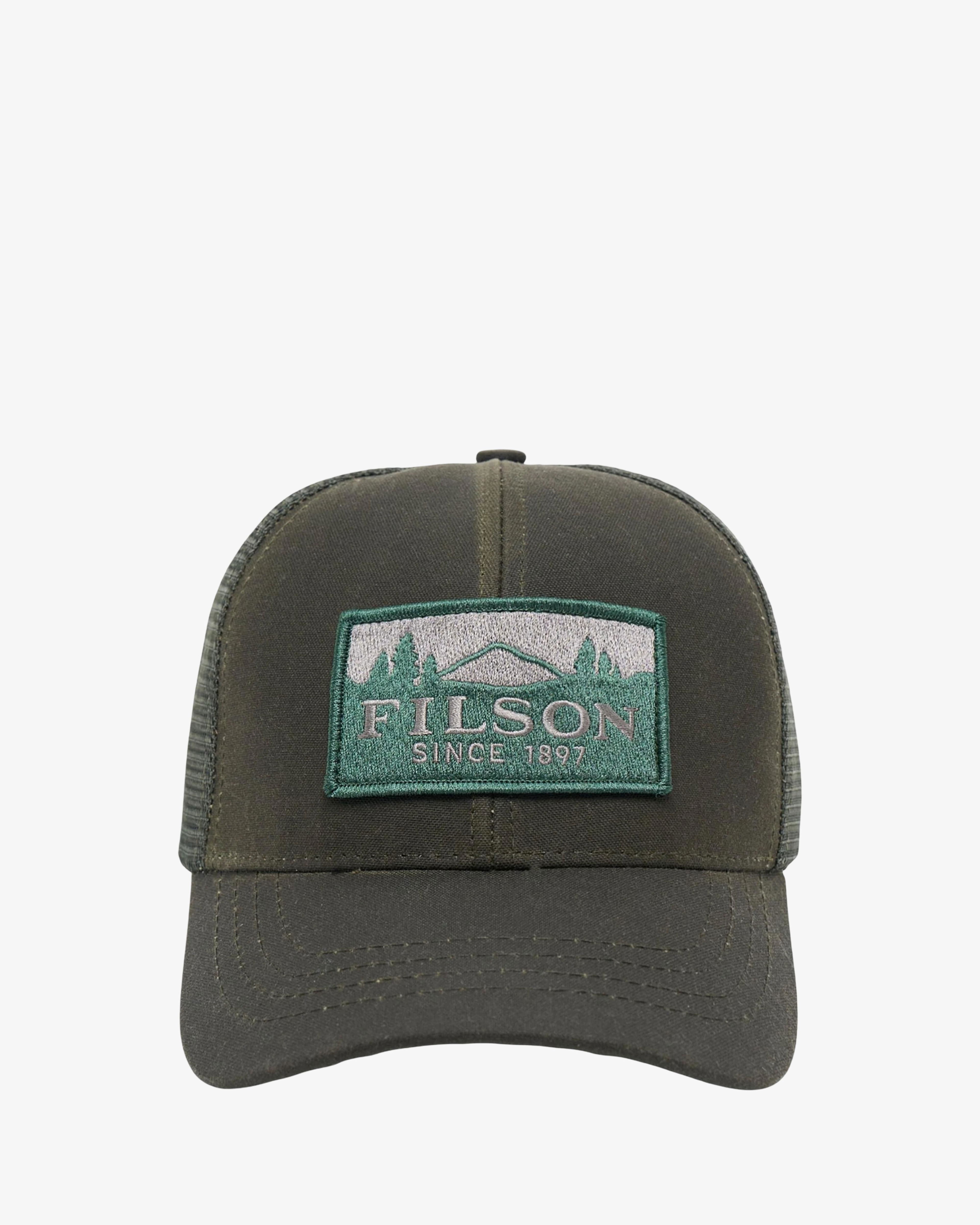 Junya Watanabe Man  - Men's Cotton Oxford Polyester Mesh Hat - (Khaki) by JUNYA WATANABE