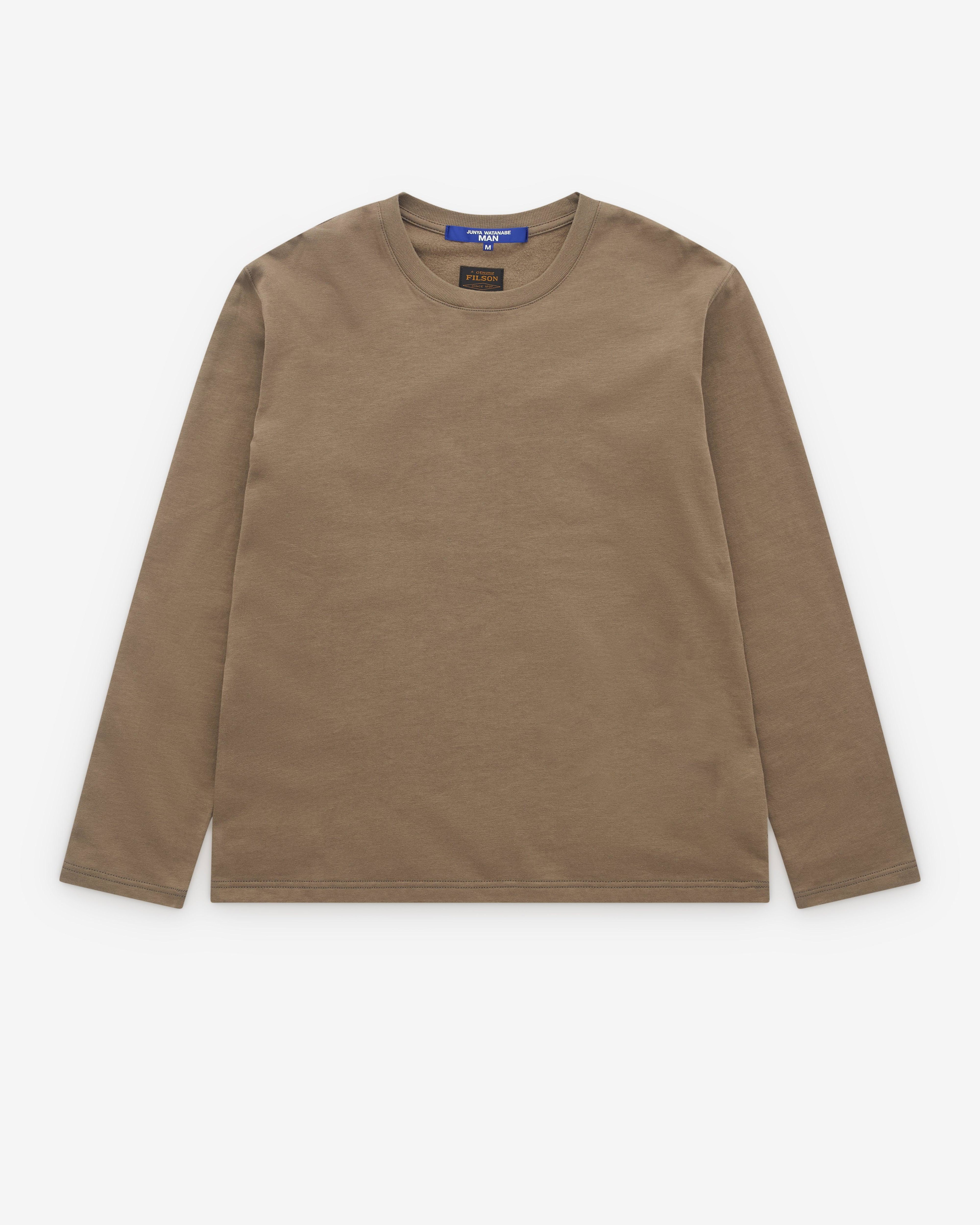 Junya Watanabe Man - Men’s Filson Long Sleeve T-Shirt - (Khaki) by JUNYA WATANABE
