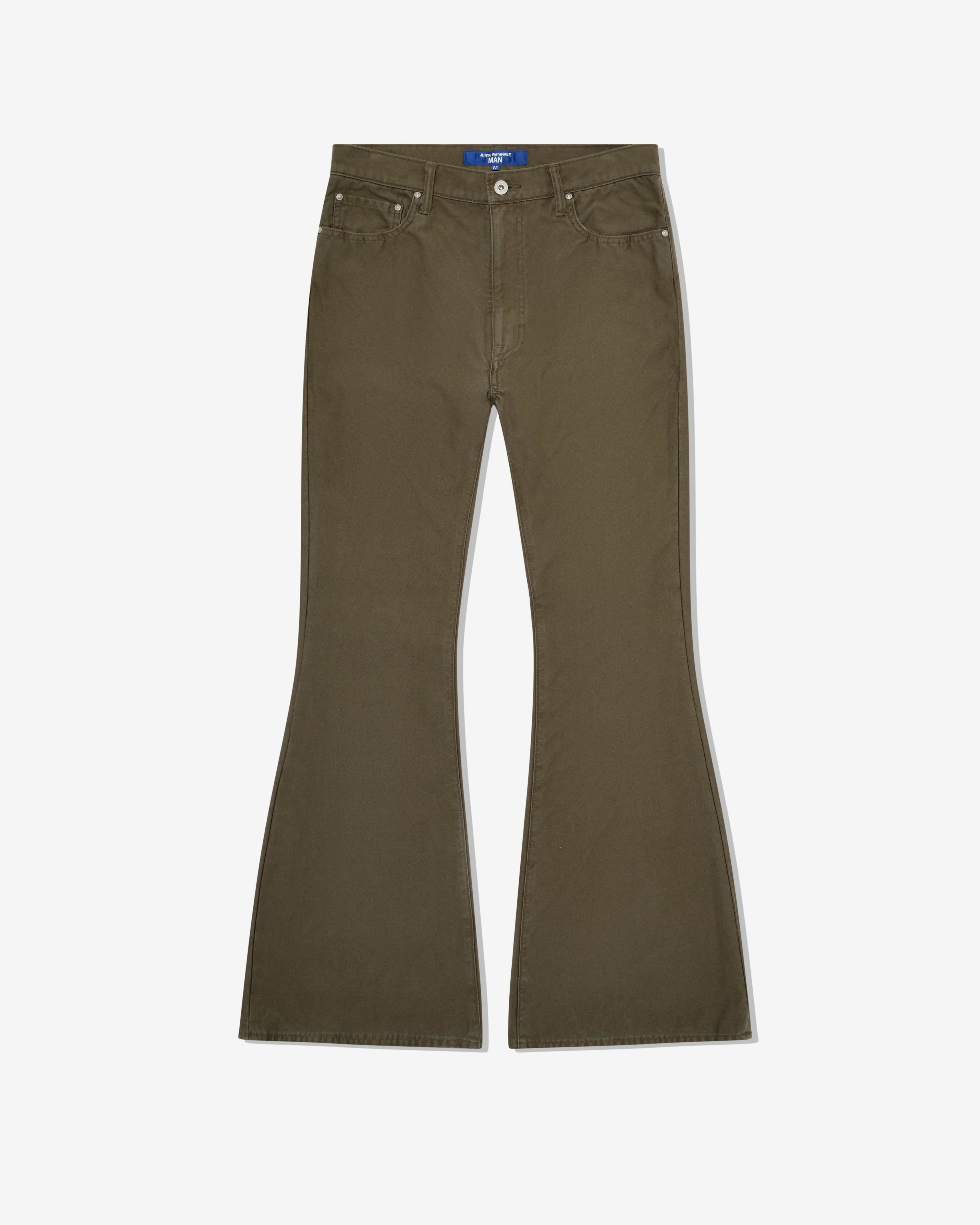 Junya Watanabe Man - Men's Flared Pants - (Khaki) by JUNYA WATANABE