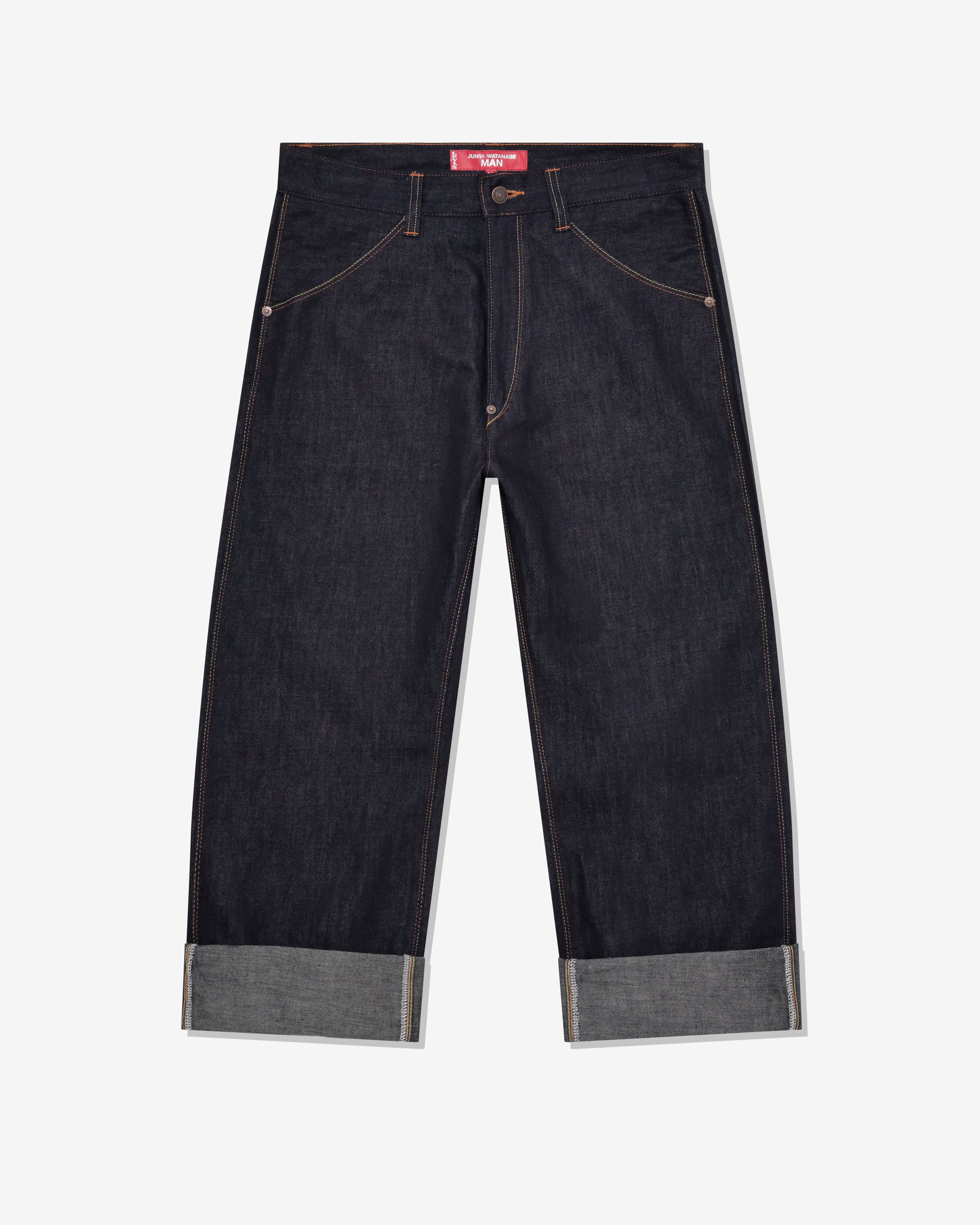 Junya Watanabe Man - Men's Jeans - (Indigo/Yellow) by JUNYA WATANABE
