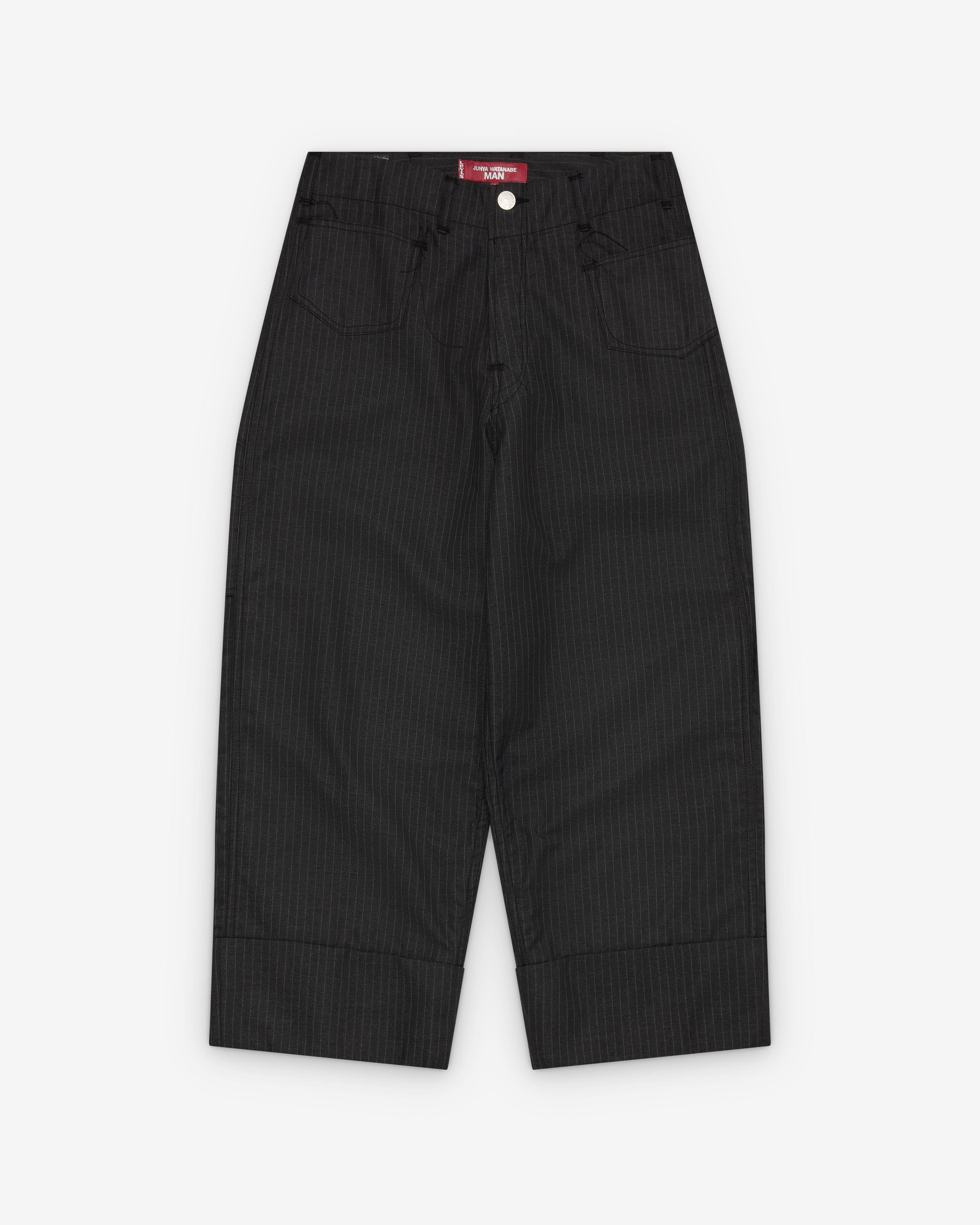 Junya Watanabe Man - Men's Levi's Pinstripe Trousers - (Charcoal) by JUNYA WATANABE Junya Watanabe Man - Men's Levi's Pinstripe Trousers - (Charcoal) by JUNYA WATANABE