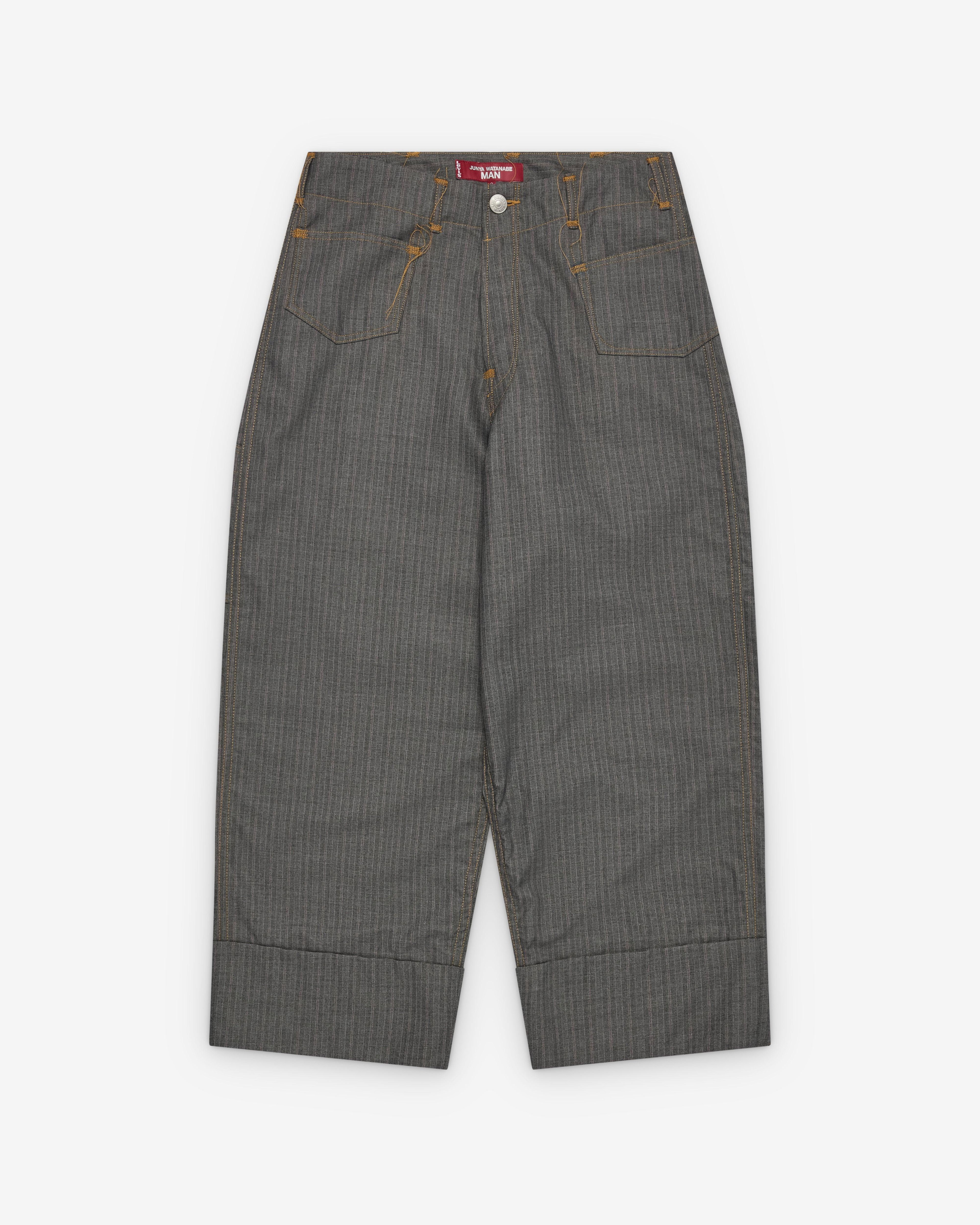 Junya Watanabe Man - Men's Levi's Striped Trousers - (Grey) by JUNYA WATANABE