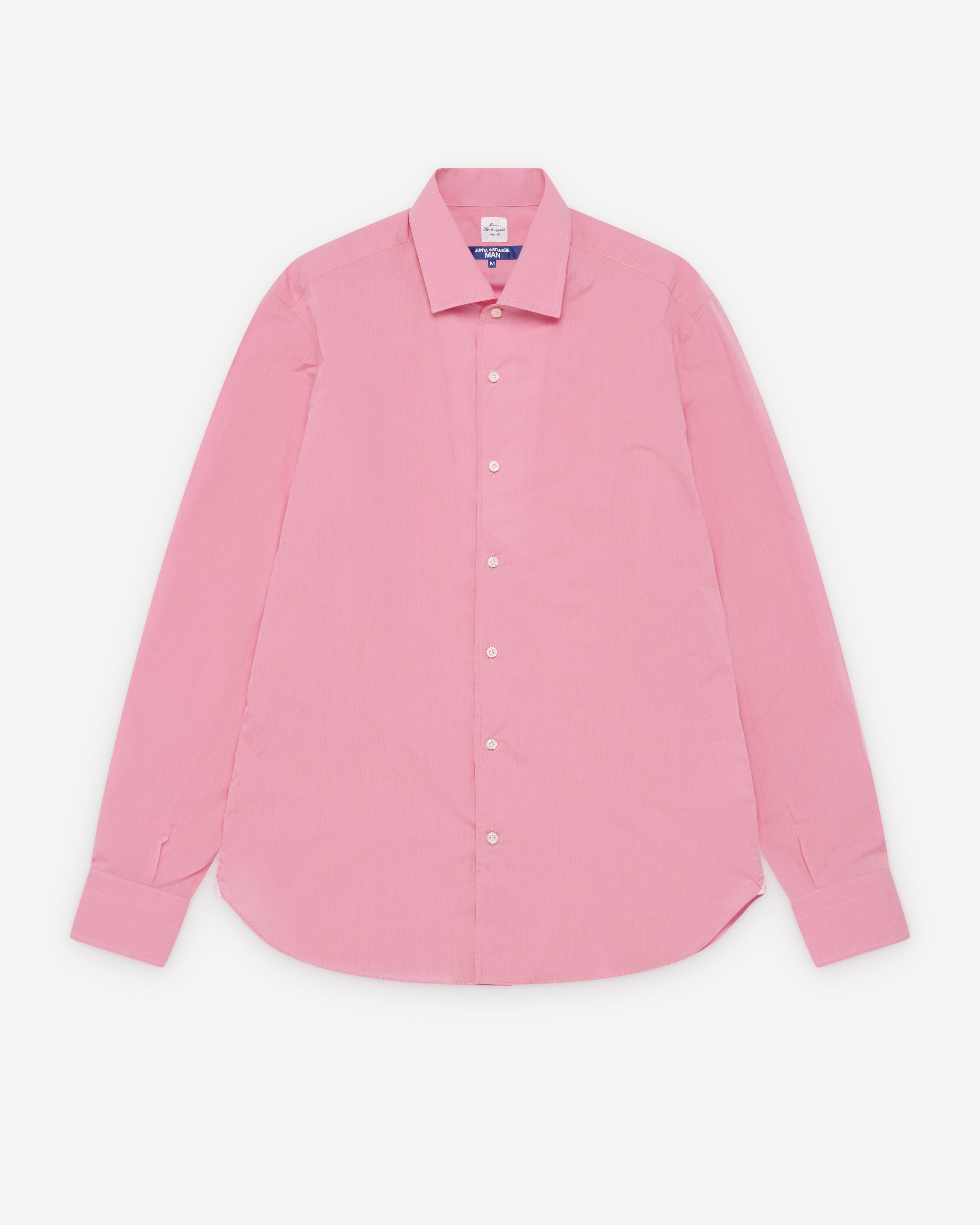 Junya Watanabe Man - Men's Maria Santangelo Oxford Shirt - (Pink) by JUNYA WATANABE