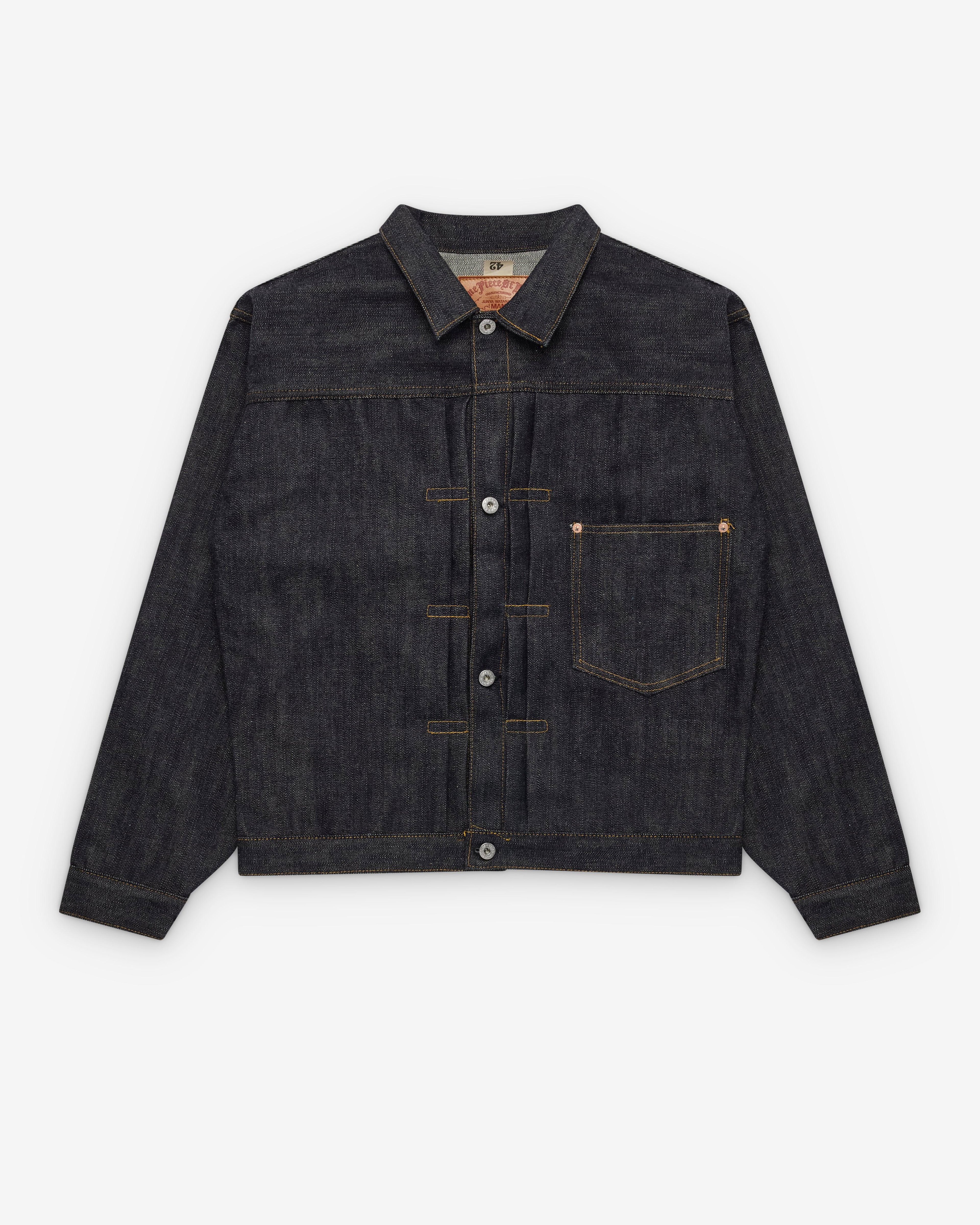 Junya Watanabe Man - Men's One Piece of Rock M-WW2 Jacket - (Indigo) by JUNYA WATANABE