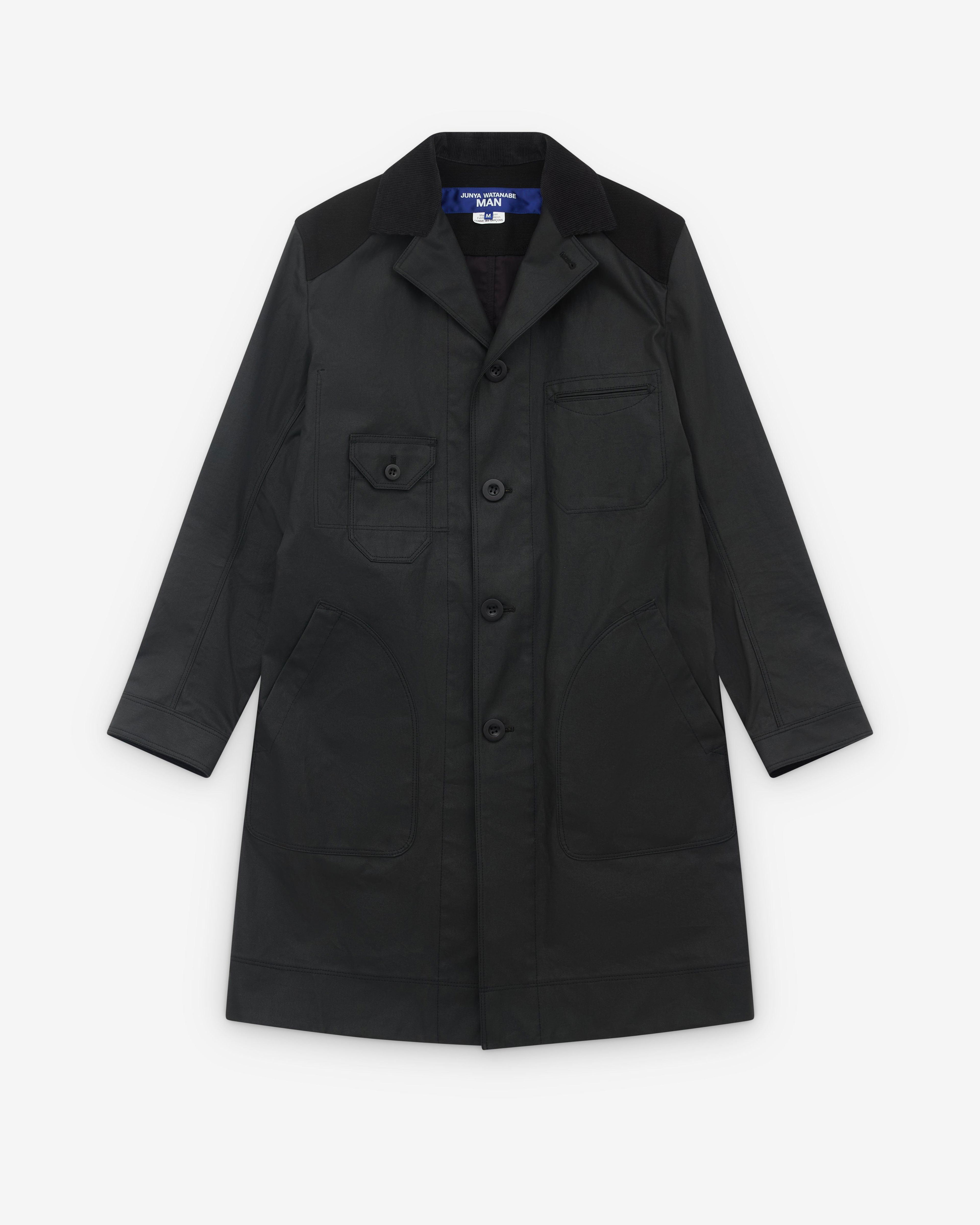 Junya Watanabe Man - Men’s Trench Coat - (Black) by JUNYA WATANABE