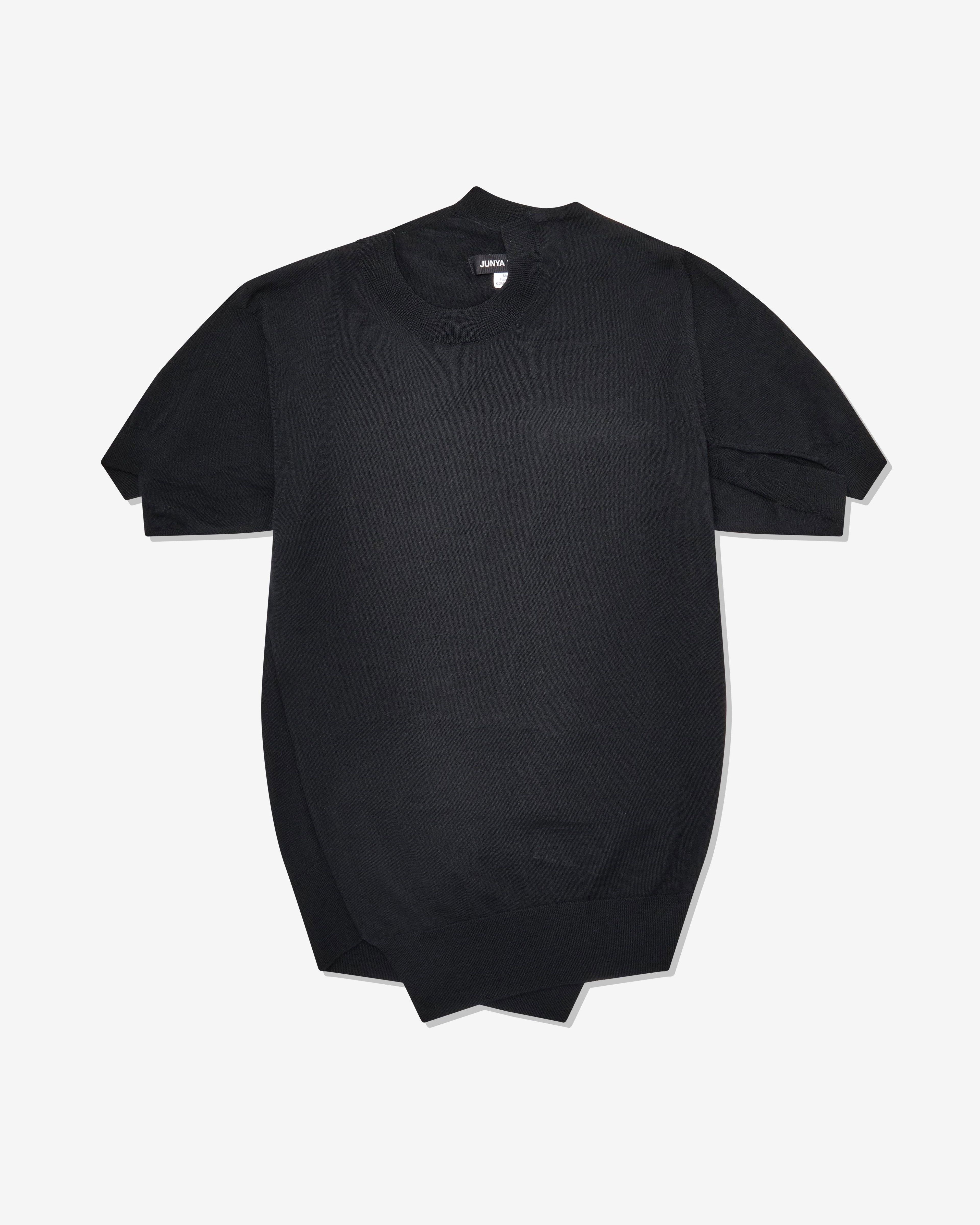 Junya Watanabe - Women's Asymmetric Knit Sweater - (Black) by JUNYA WATANABE