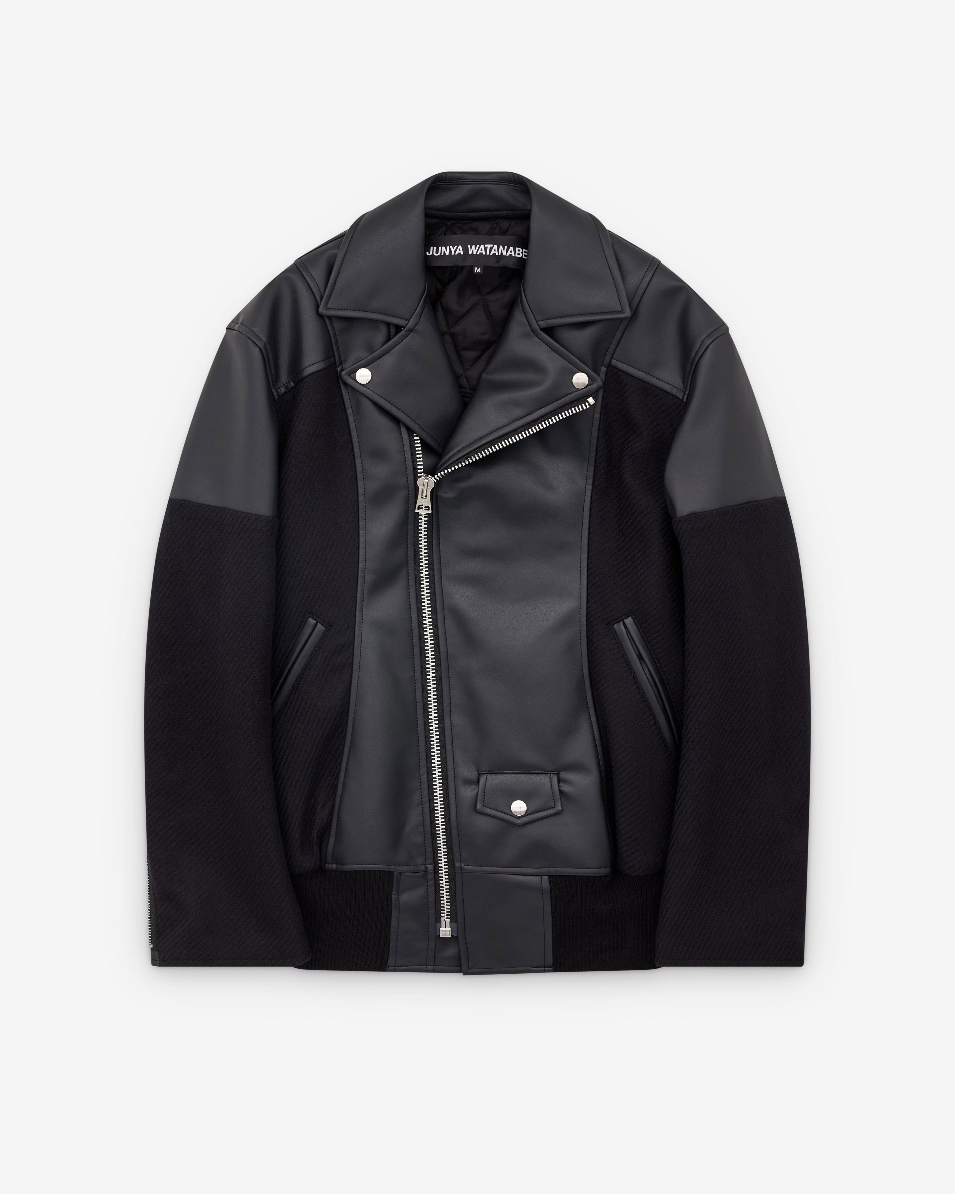 Junya Watanabe - Women’s Biker Jacket - (Black) by JUNYA WATANABE