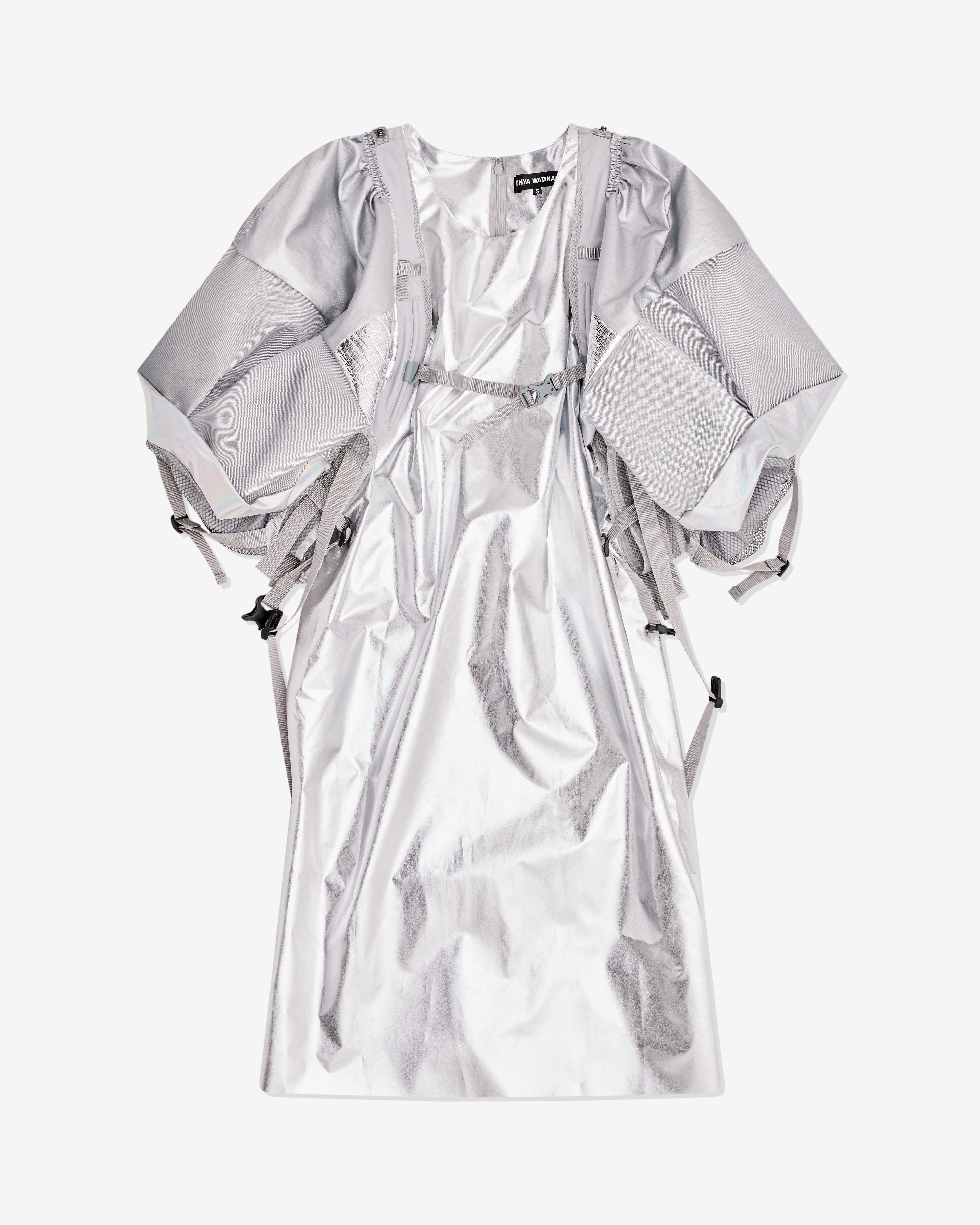 Junya Watanabe - Women’s Multi Fabric Strap Dress - (Silver) by JUNYA WATANABE