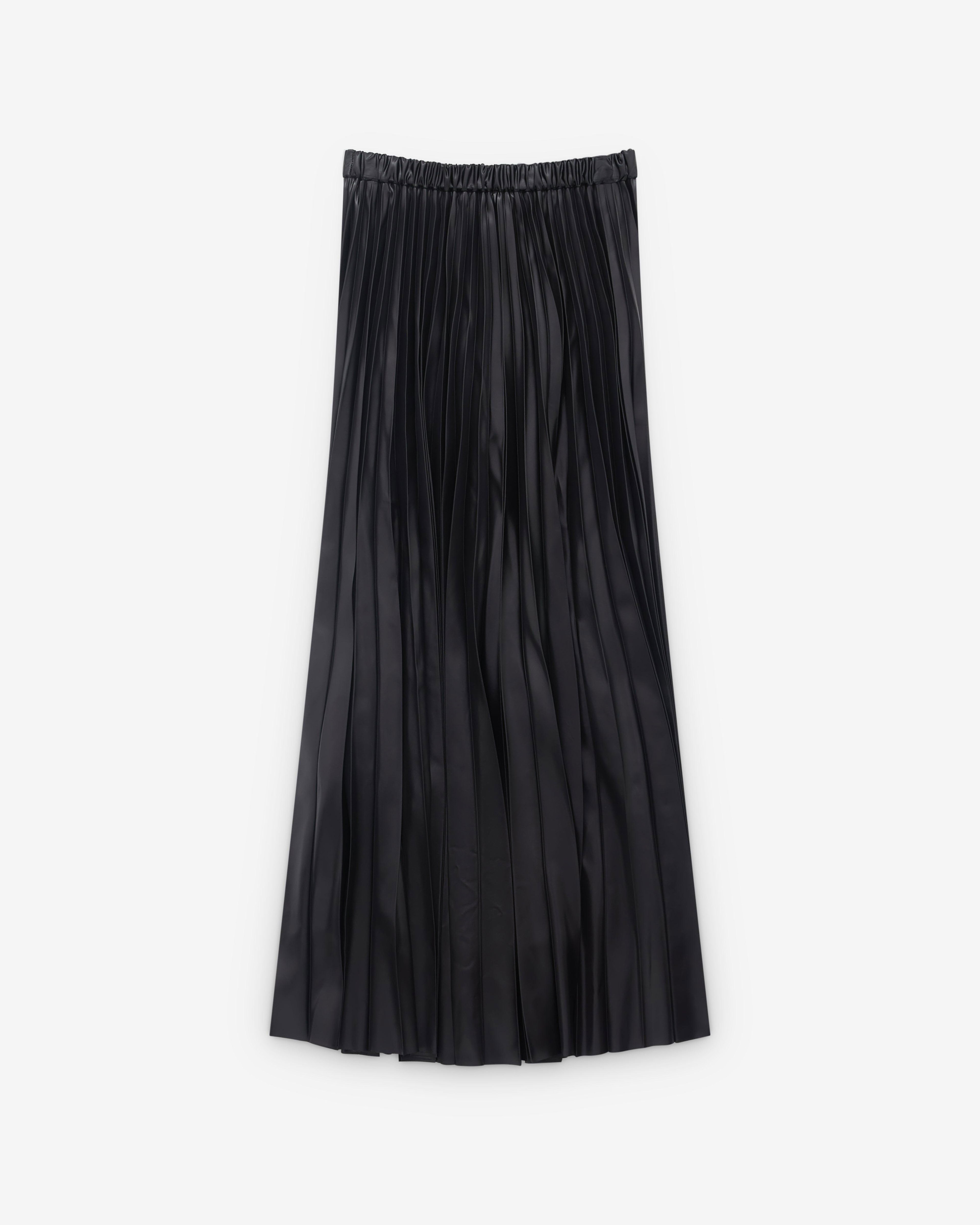Junya Watanabe - Women’s Pleated Skirt - (Black) by JUNYA WATANABE
