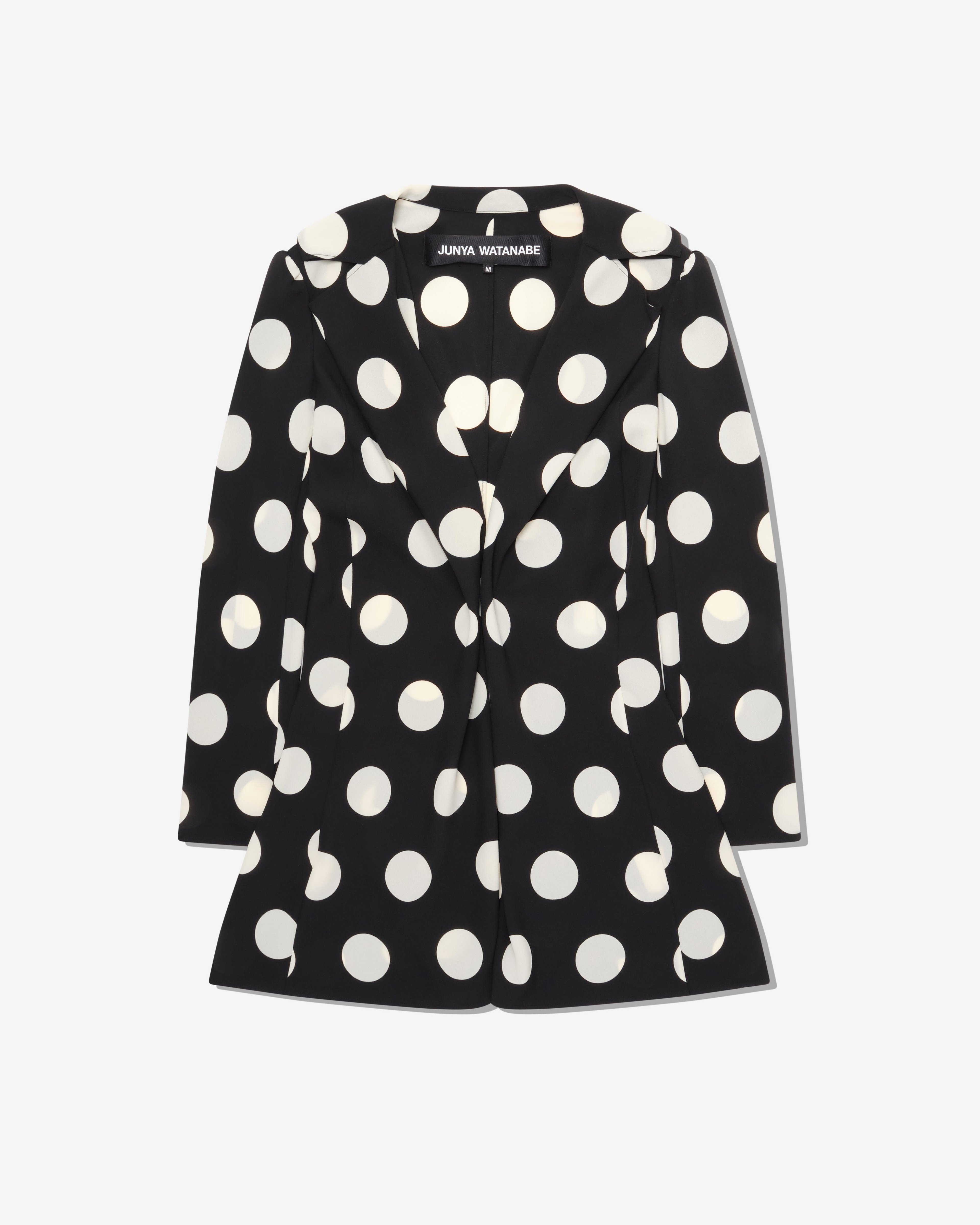 Junya Watanabe - Women's Polka Dot Jacket - (Black/White) by JUNYA WATANABE