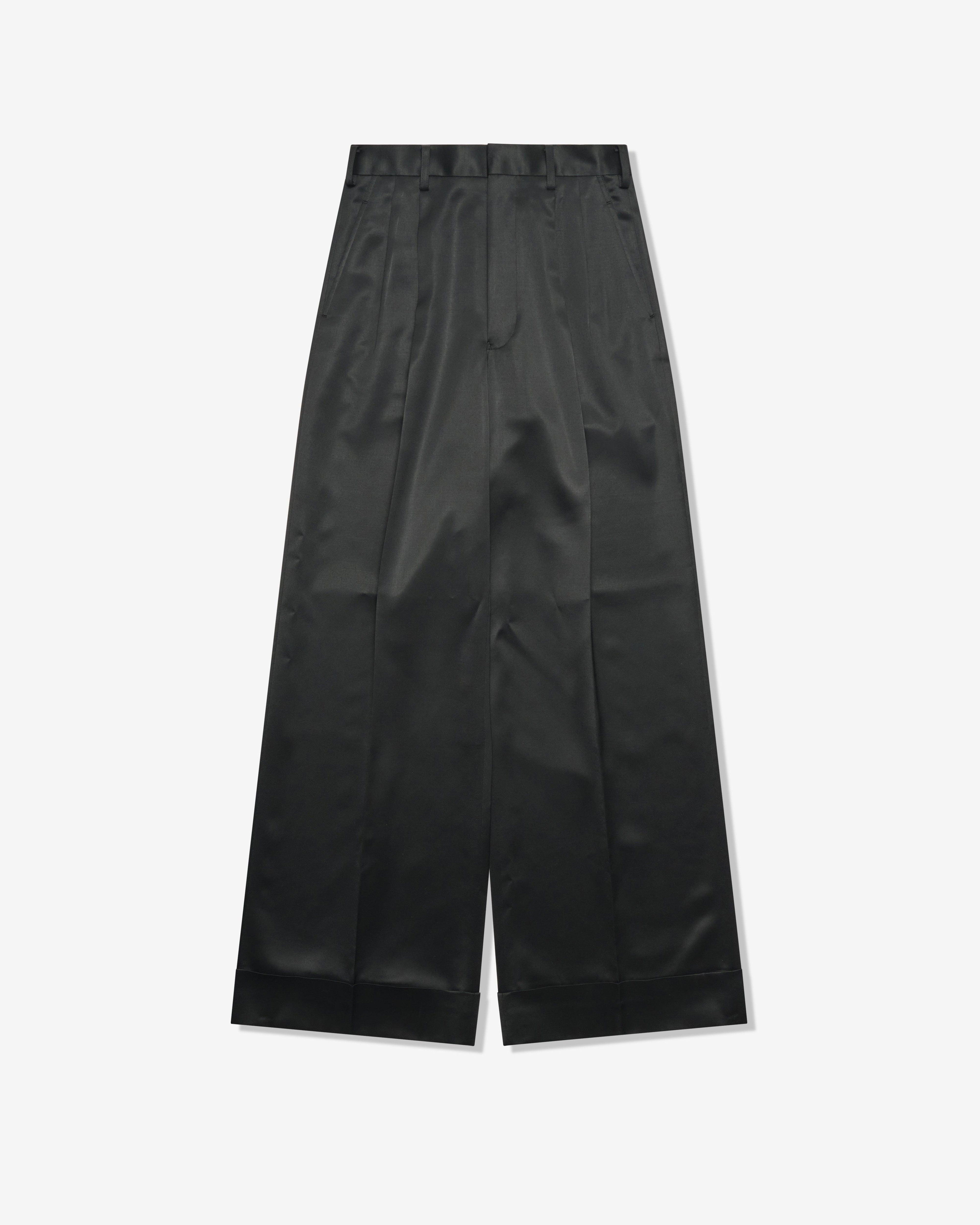 Junya Watanabe - Women's Satin Pants - (Black) by JUNYA WATANABE