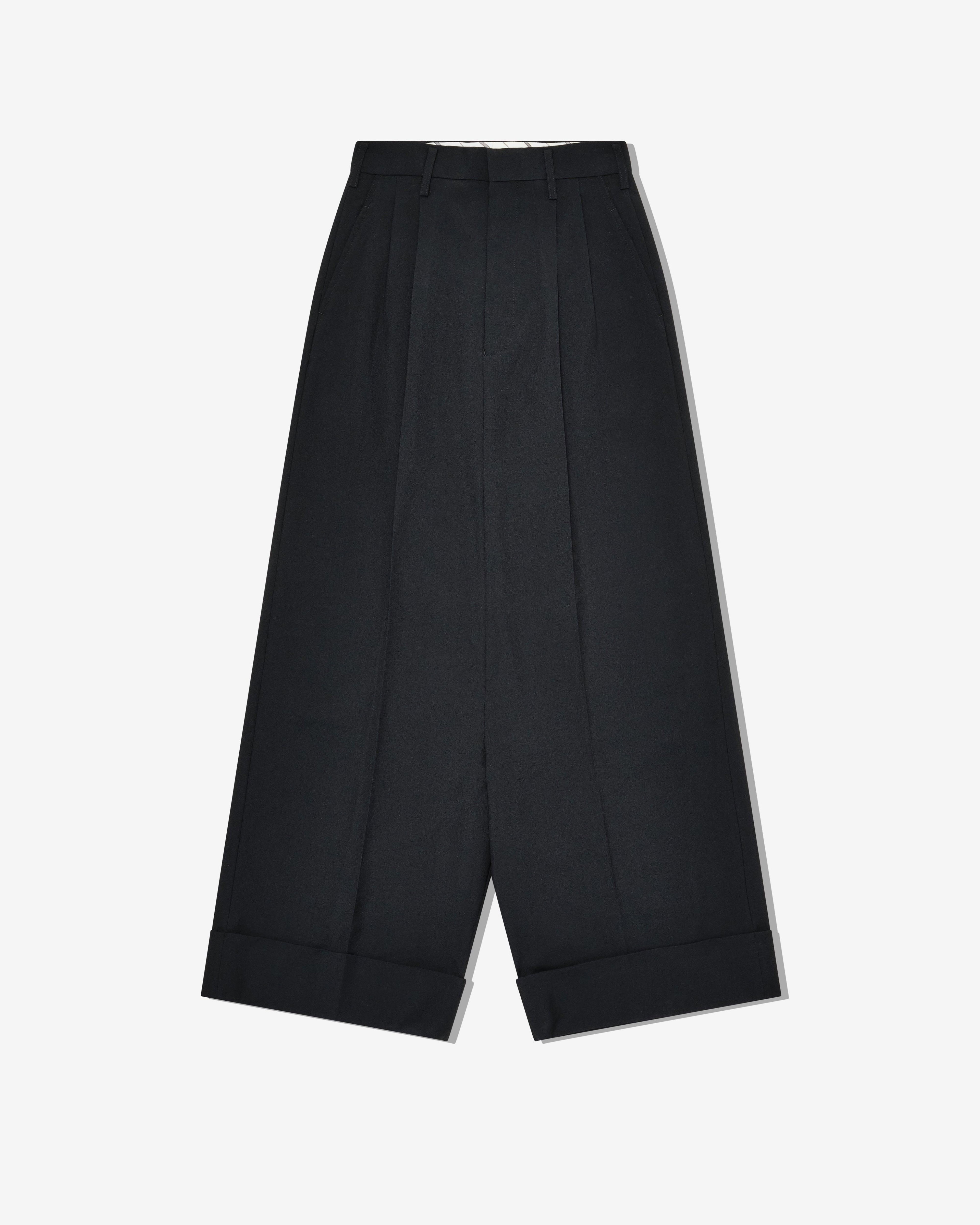 Junya Watanabe - Women's Wide Leg Pants - (Black) by JUNYA WATANABE
