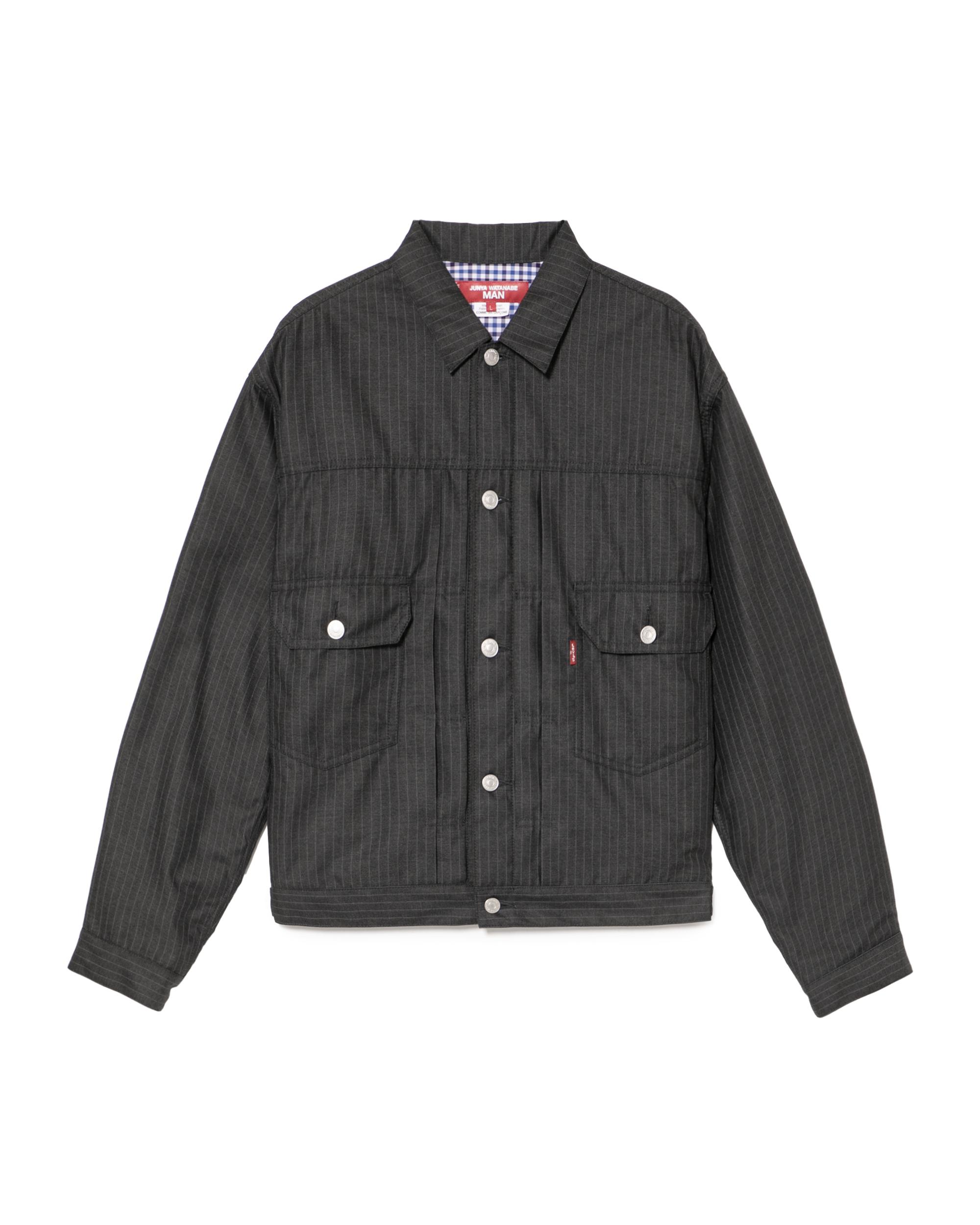 Striped jacket by JUNYA WATANABE