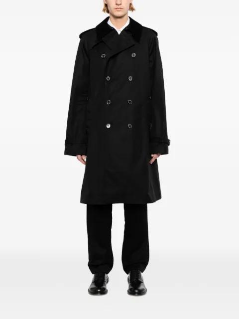 back-vent double-breasted coat by JUNYA WATANABE