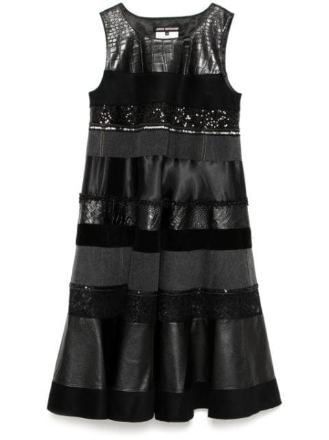 bead embellishment dress by JUNYA WATANABE