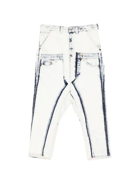 bleached jeans by JUNYA WATANABE