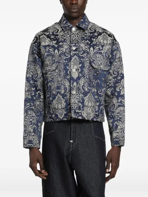 brocade cropped jacket by JUNYA WATANABE