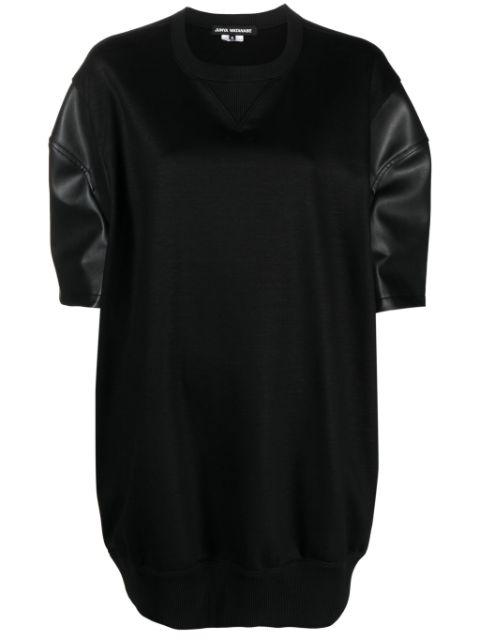 crew neck puff-sleeved T-shirt by JUNYA WATANABE
